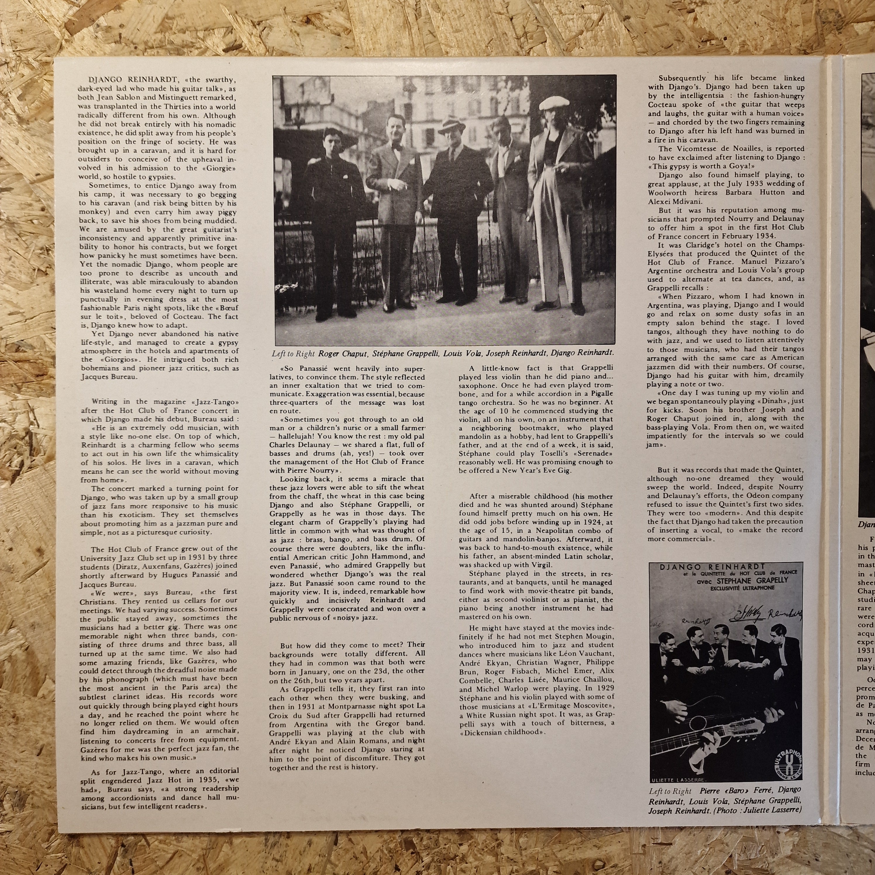 Quintet Of The Hot Club Of France, Django Reinhart, Stéphane Grappelli – Fiftieth Anniversary