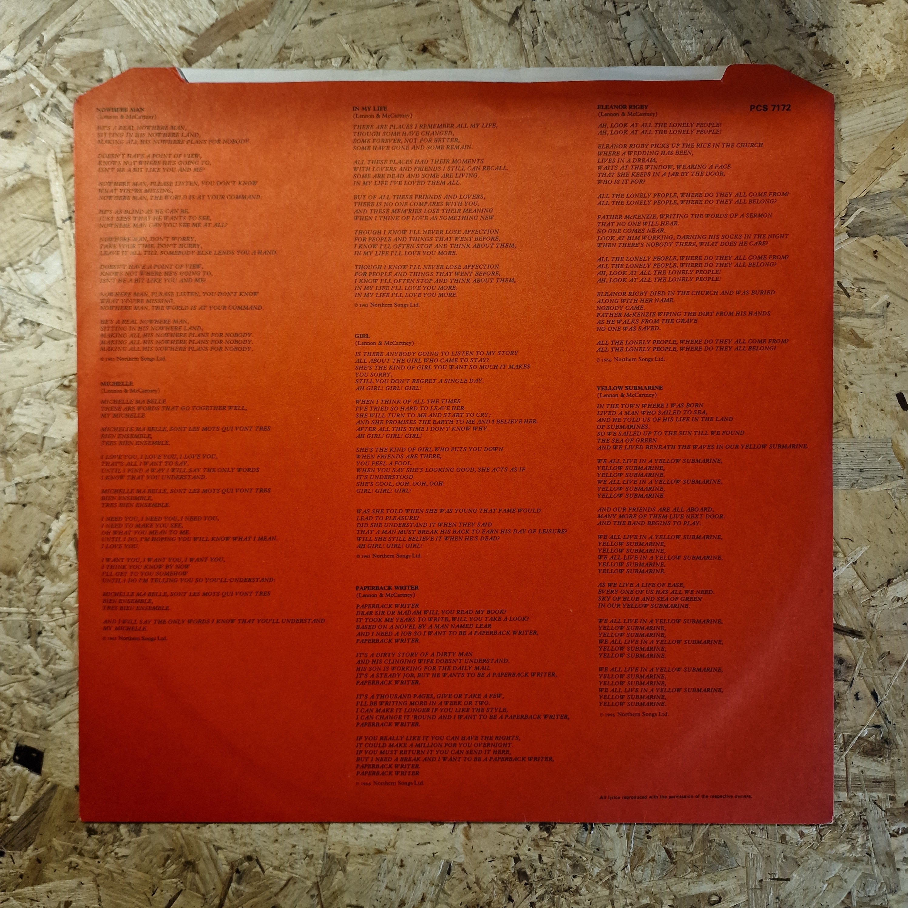 The Beatles – 1962-1966 UK 1973 Press
