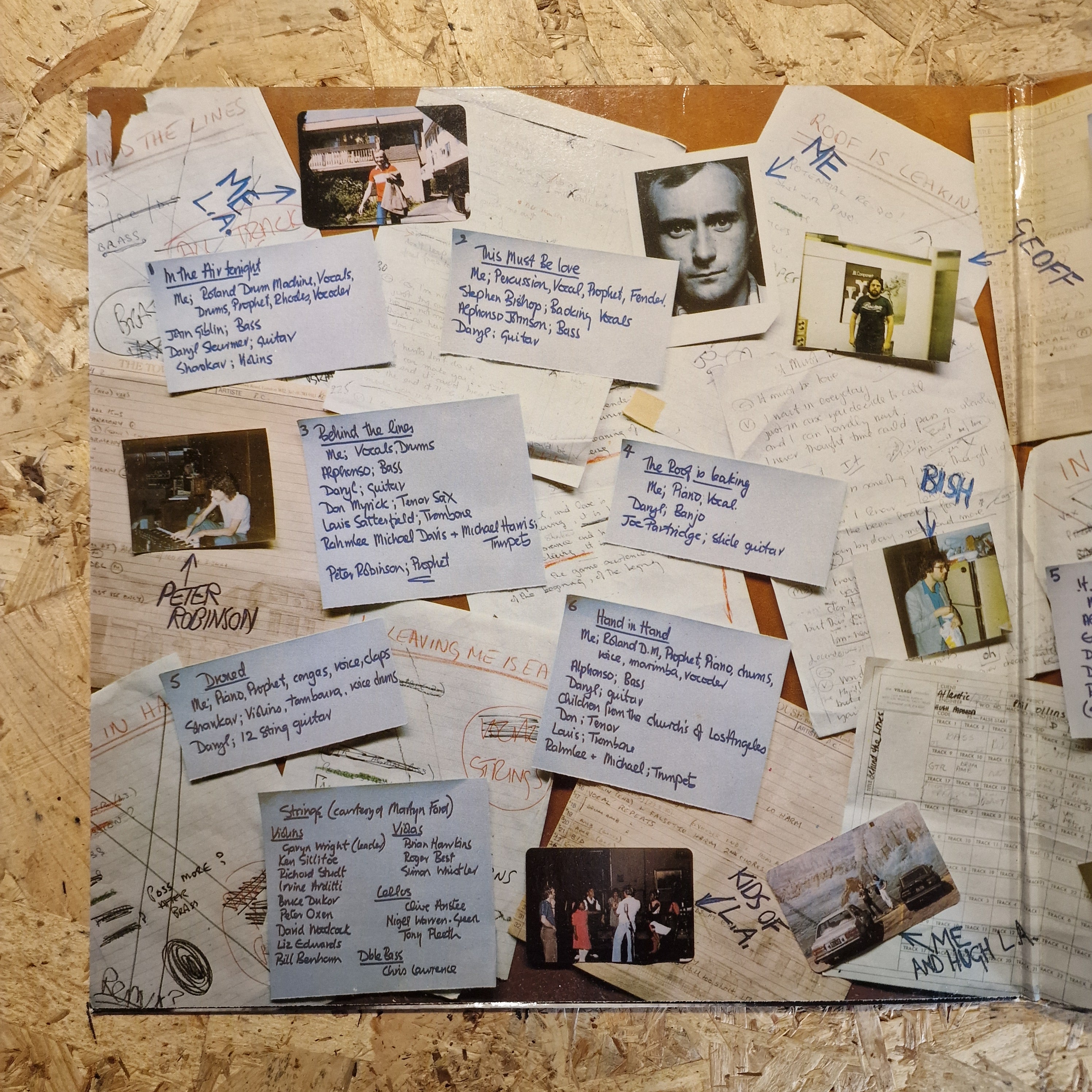 Phil Collins – Face Value German Press
