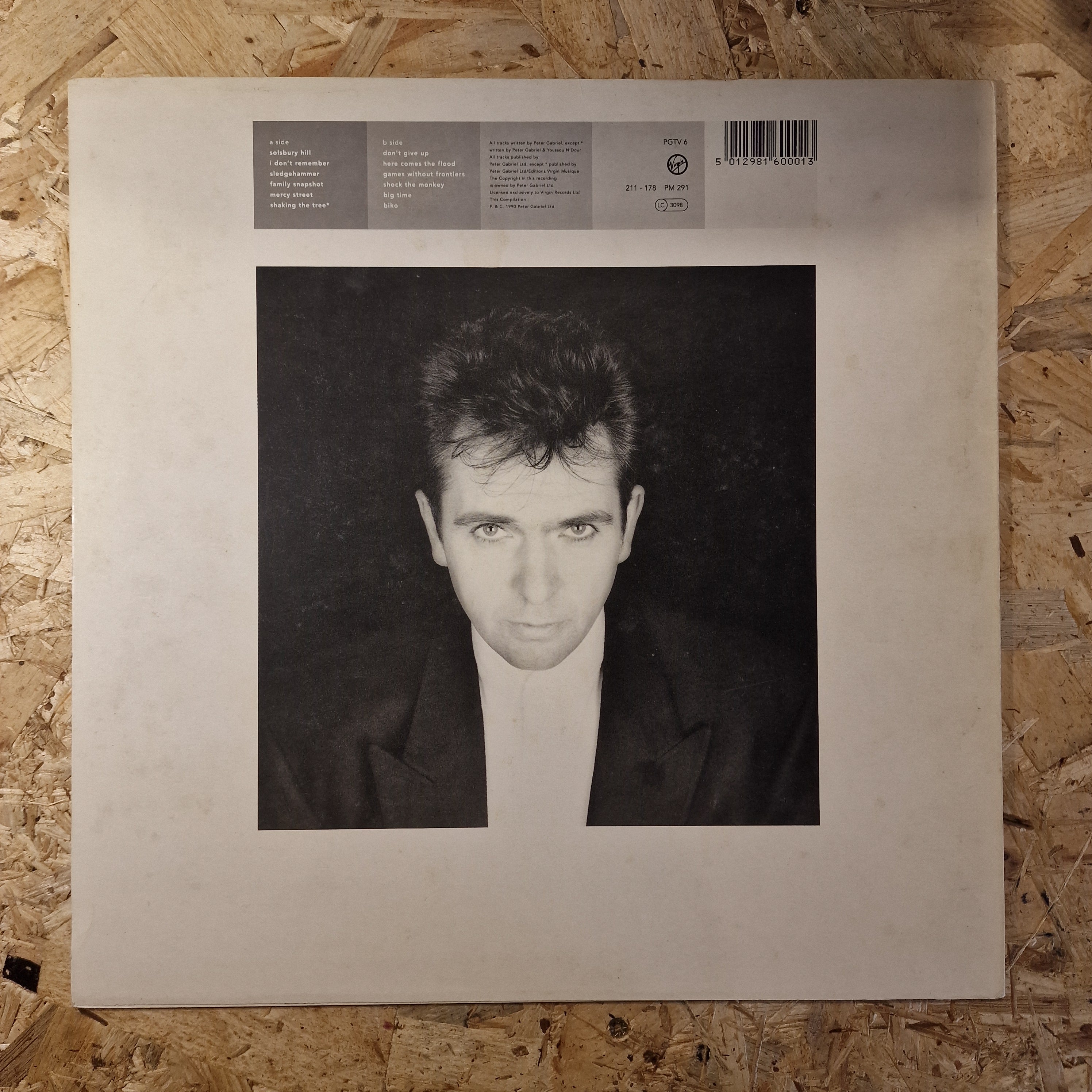 Peter Gabriel – Shaking The Tree (Twelve Golden Greats)