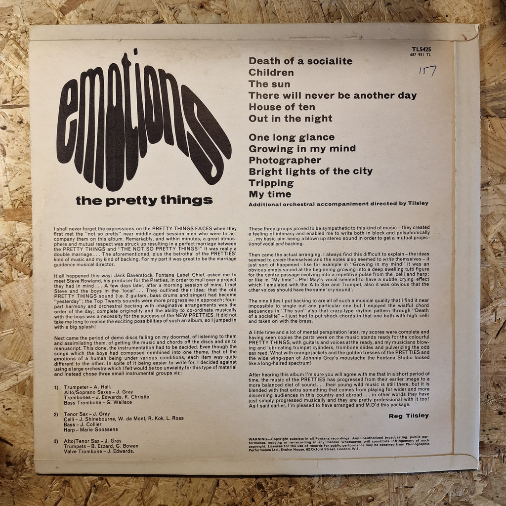 The Pretty Things – Emotions