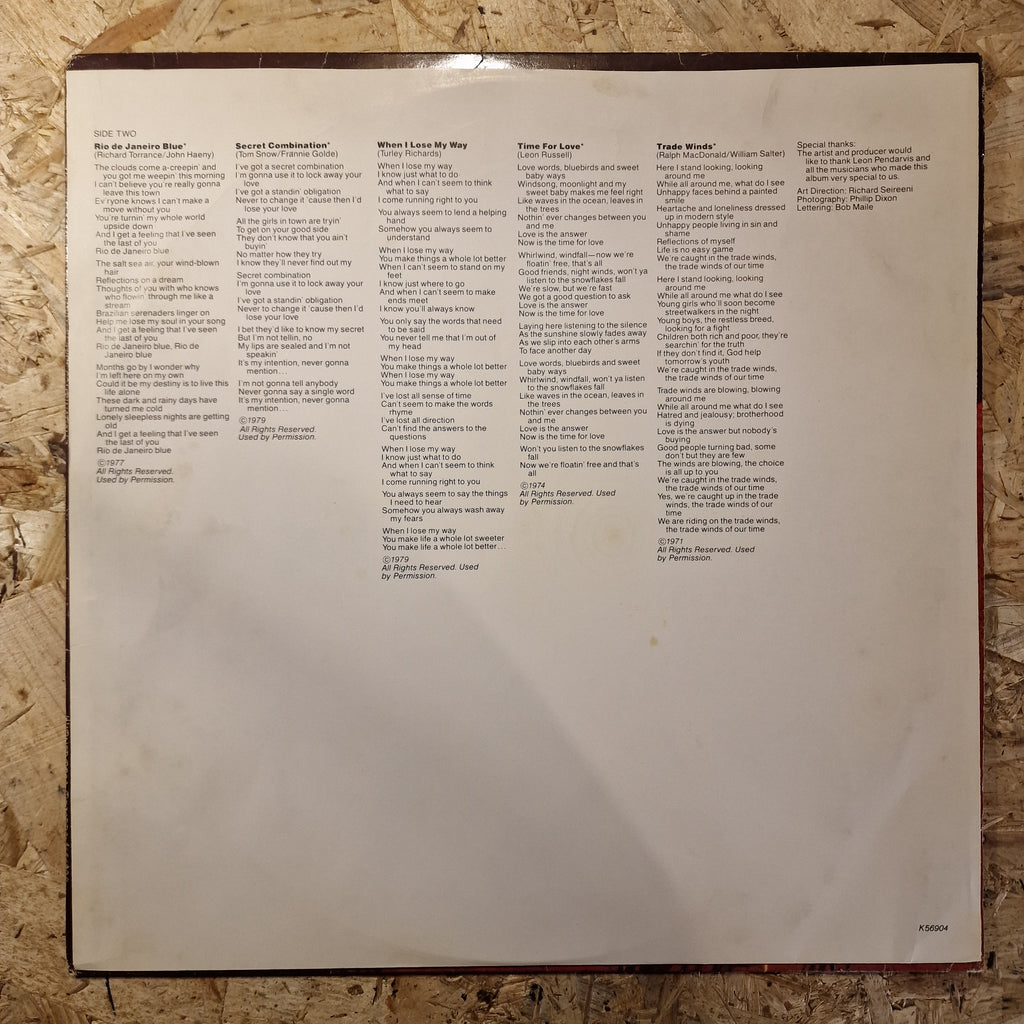 Randy Crawford – Secret Combination