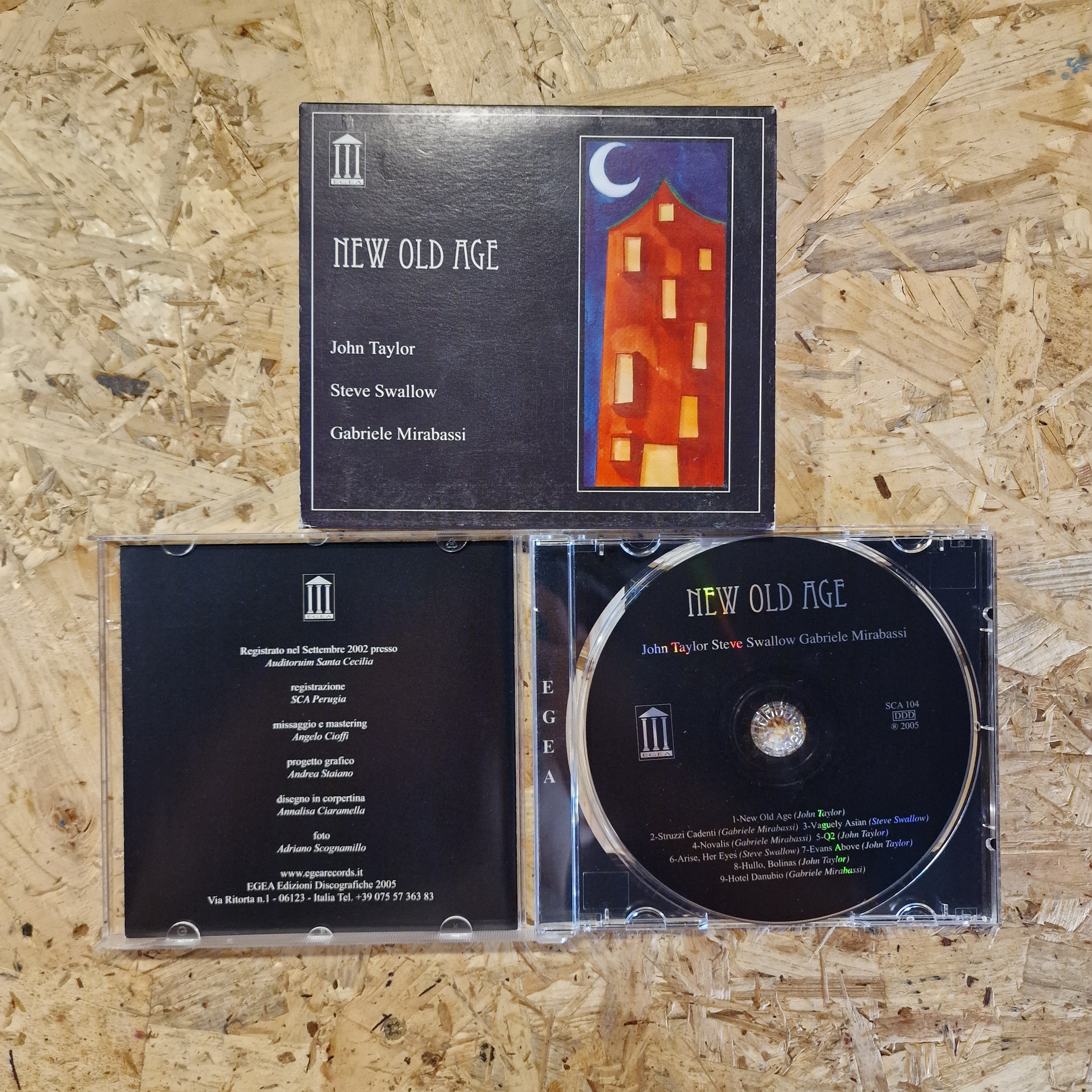 John Taylor, Steve Swallow, Gabriele Mirabassi – New Old Age