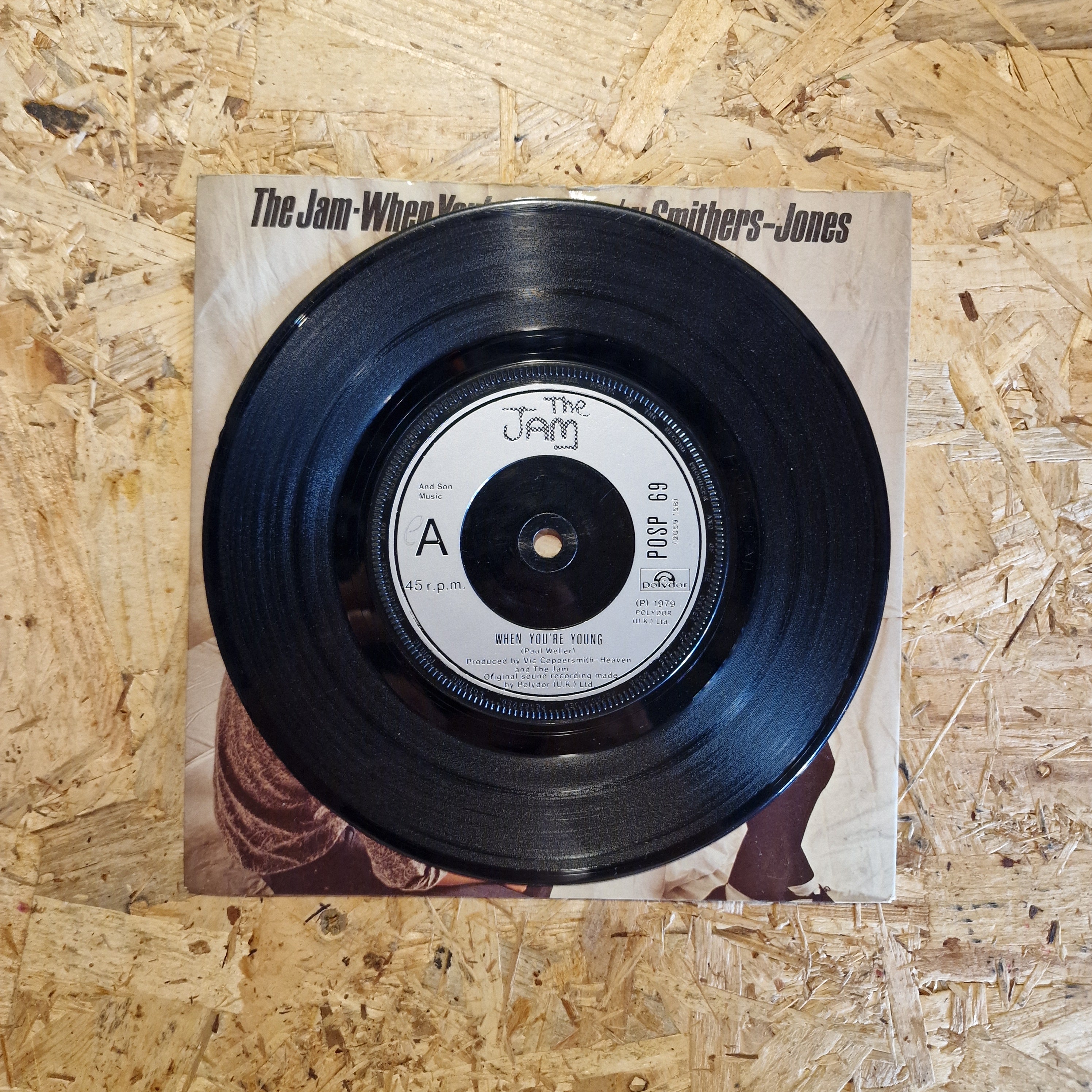 The Jam – When You're Young c/w Smithers-Jones