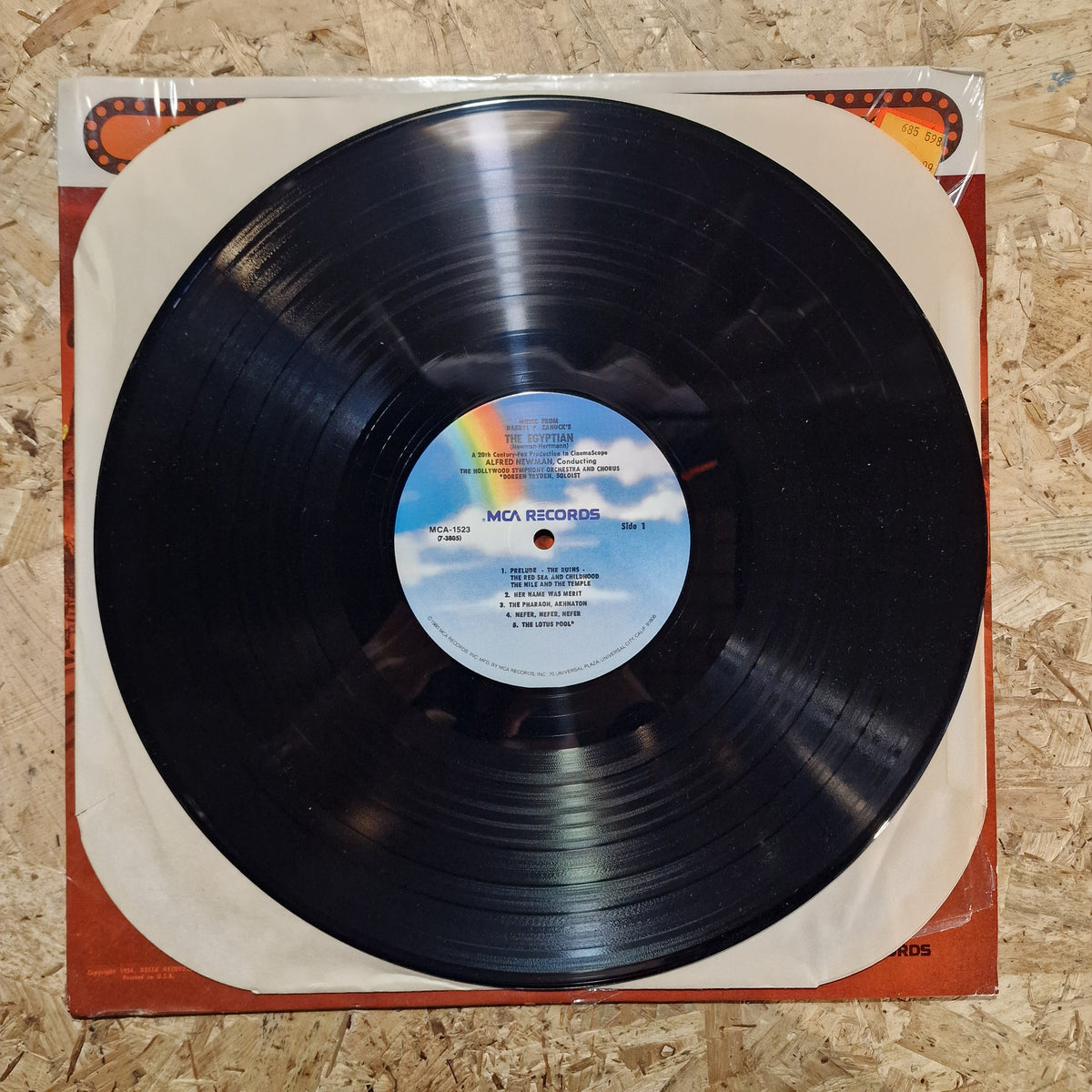 Alfred Newman, Bernard Herrmann – The Egyptian (A 20th Century Fox Production In Cinemascope)