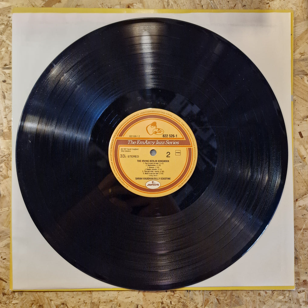 Sarah Vaughan & Billy Eckstine ‎– The Irving Berlin Songbook