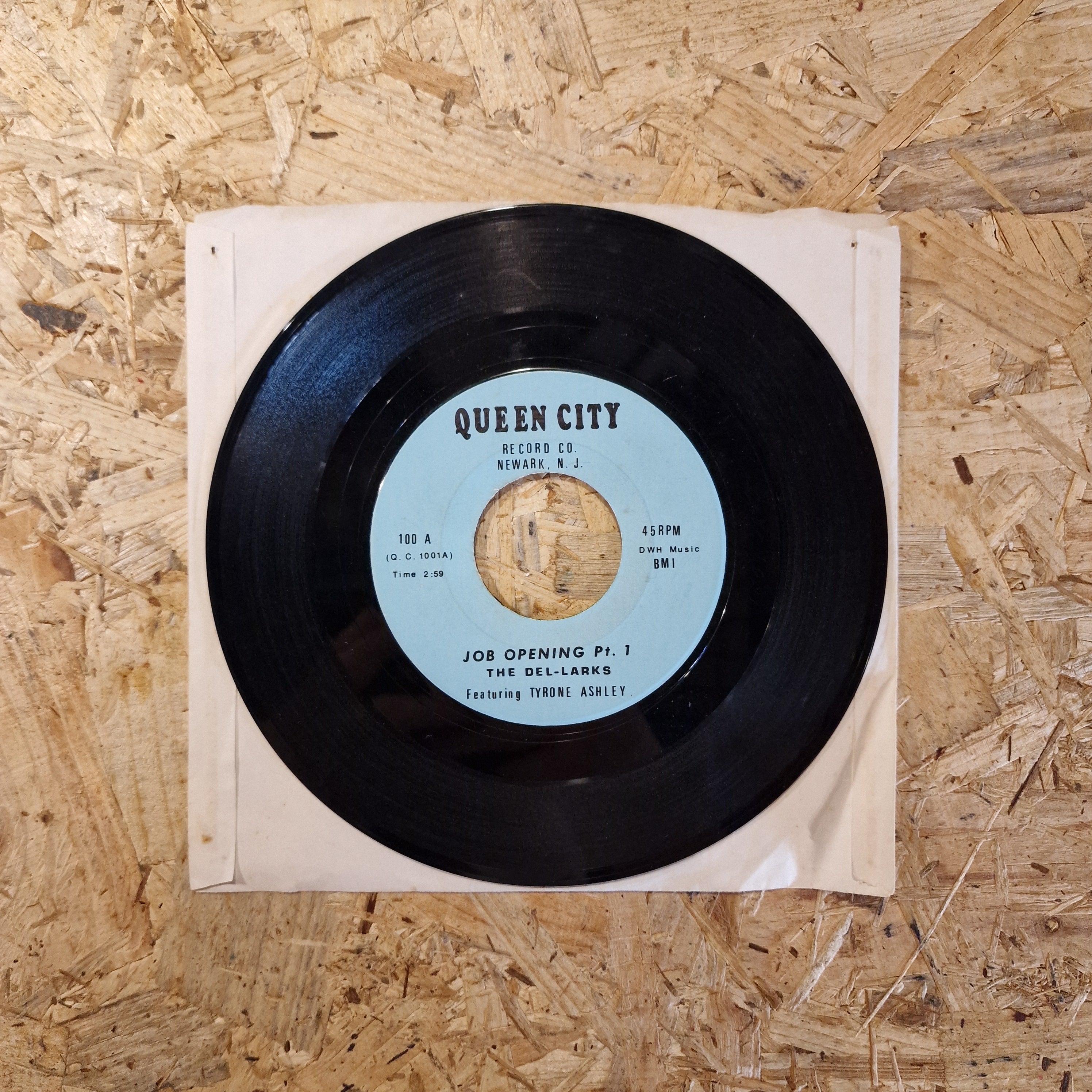 The Del-Larks Featuring Tyrone Ashley – Job Opening