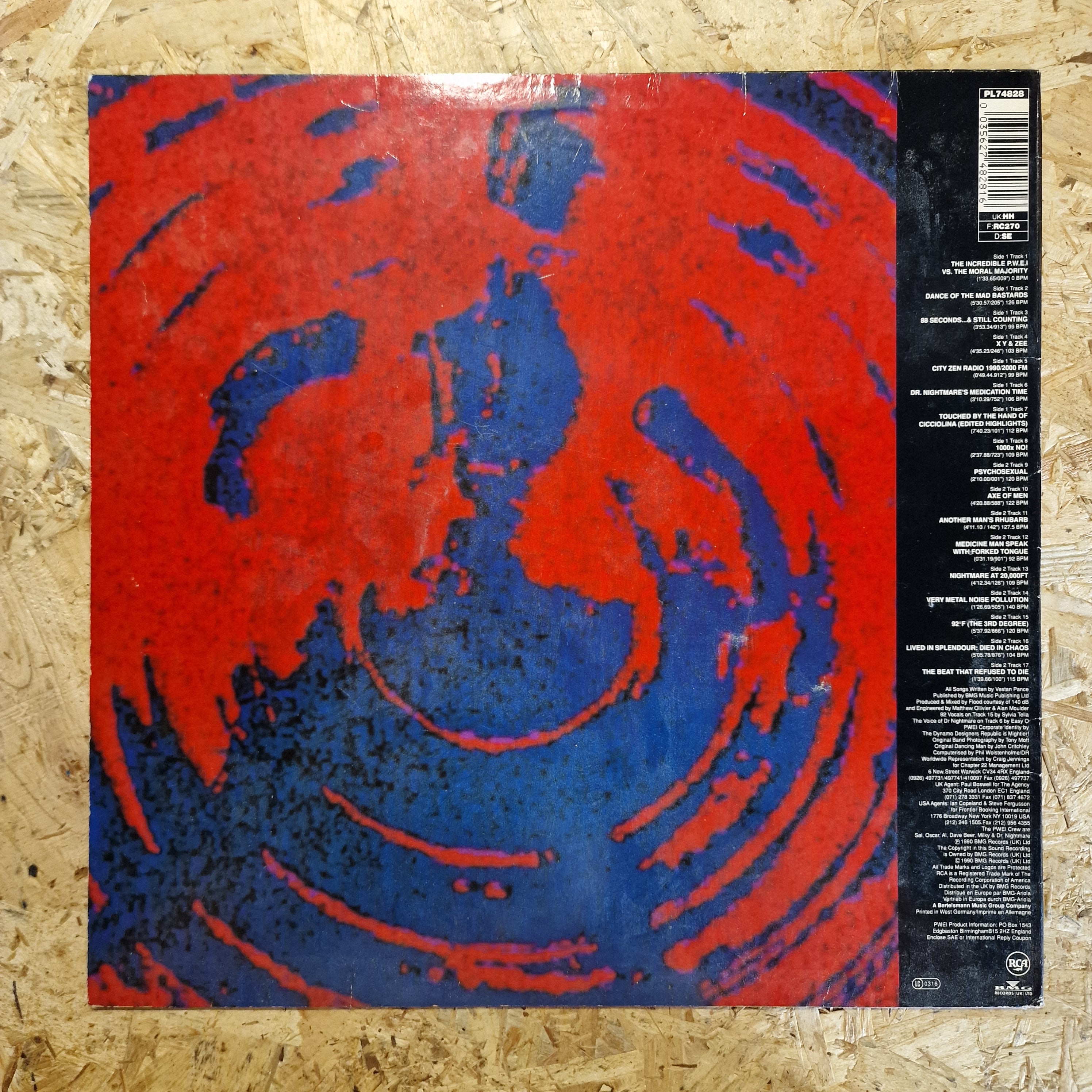 Pop Will Eat Itself – Cure For Sanity