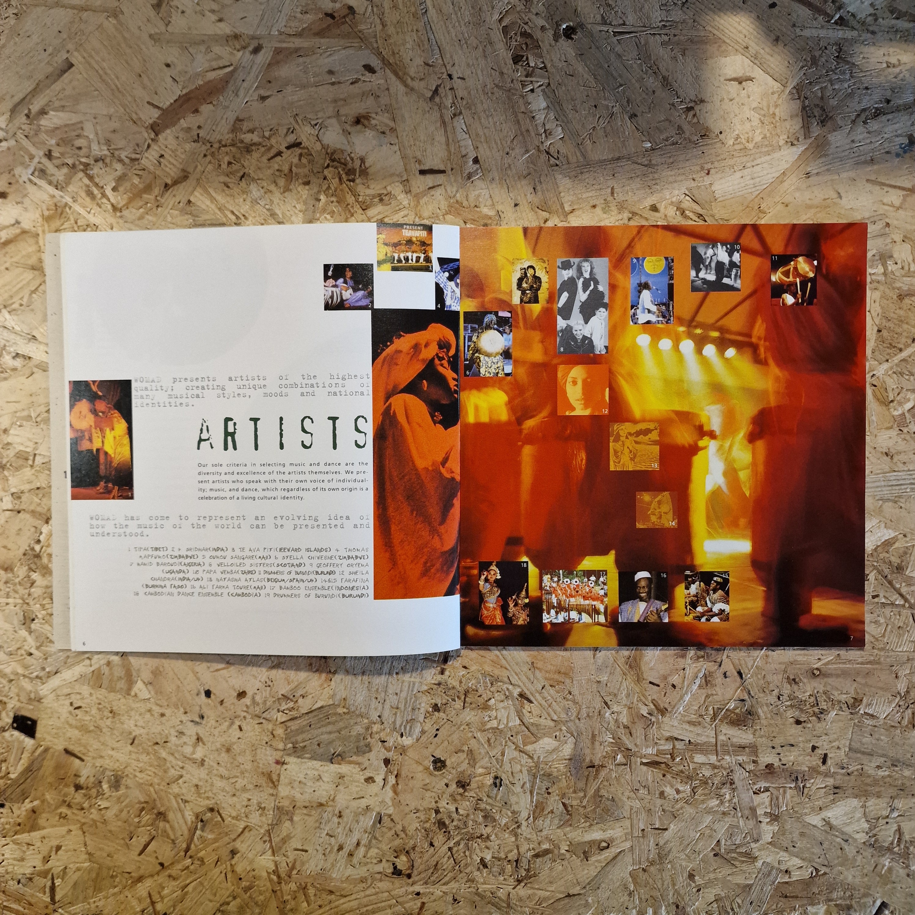 WOMAD - Festival Brochure (Nov. 1996)