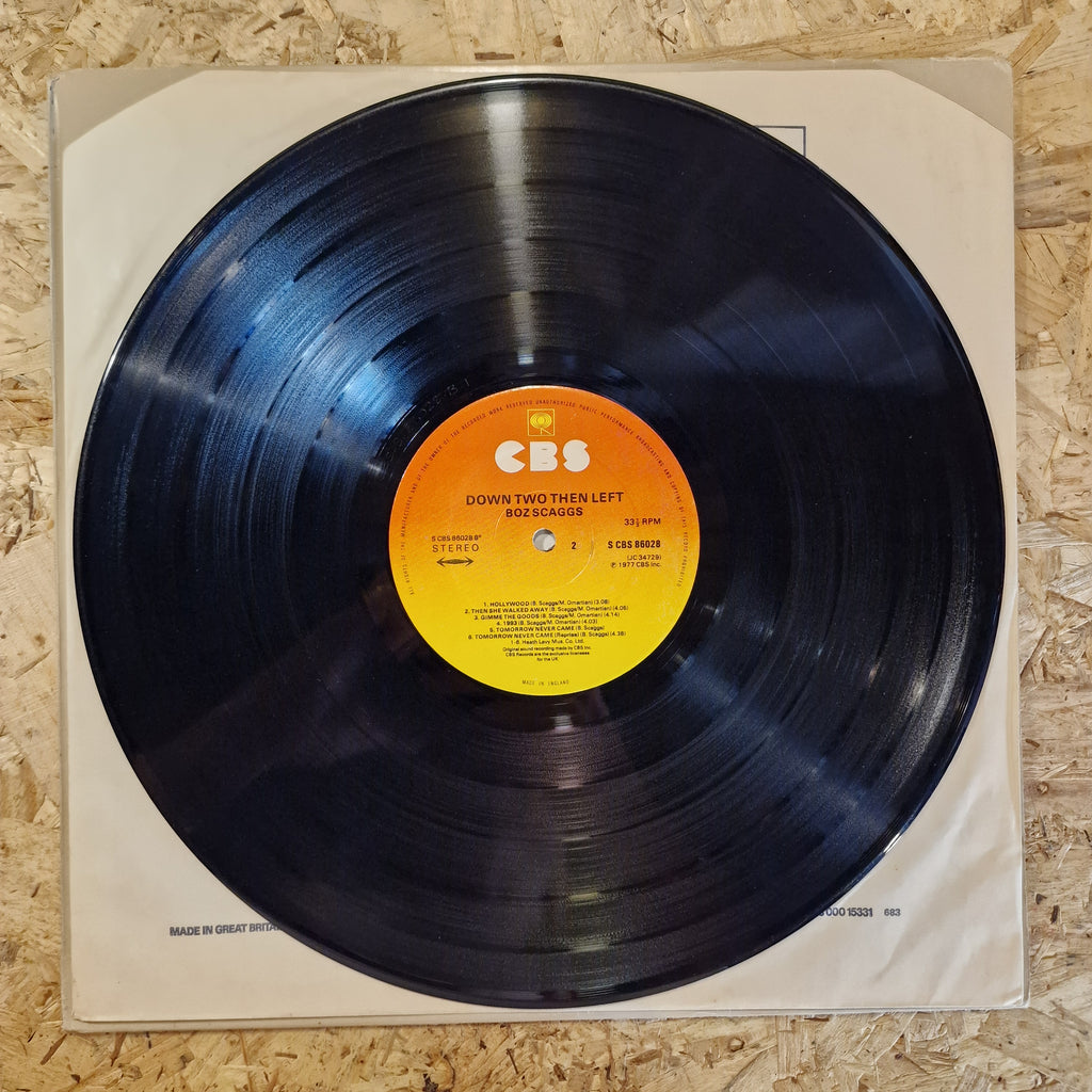 Boz Scaggs – Down Two Then Left