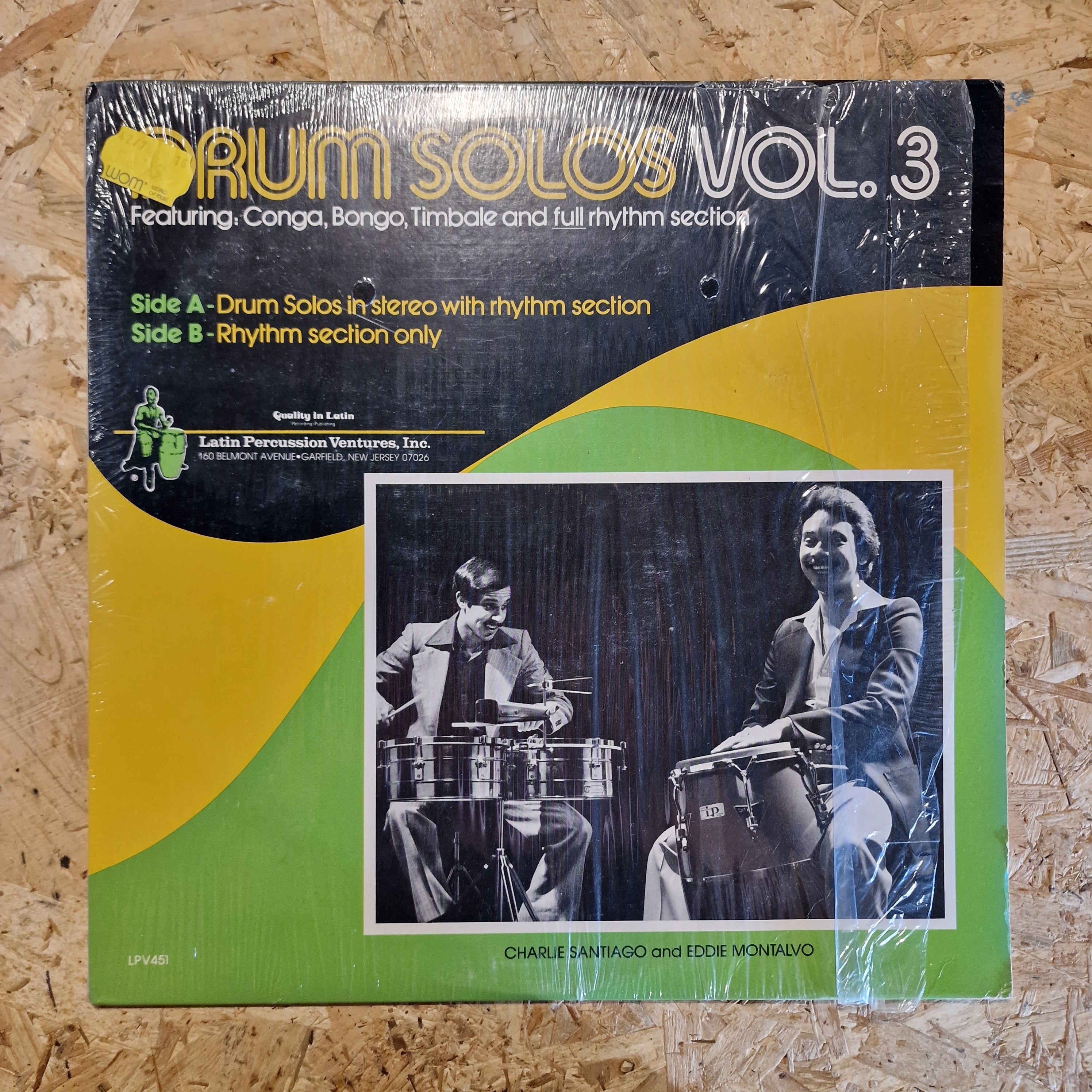 Charlie Santiago, Eddie Montalvo – Drum Solos Vol. 3, Featuring: Conga, Bongo, Timbale and Full Rhythm Section