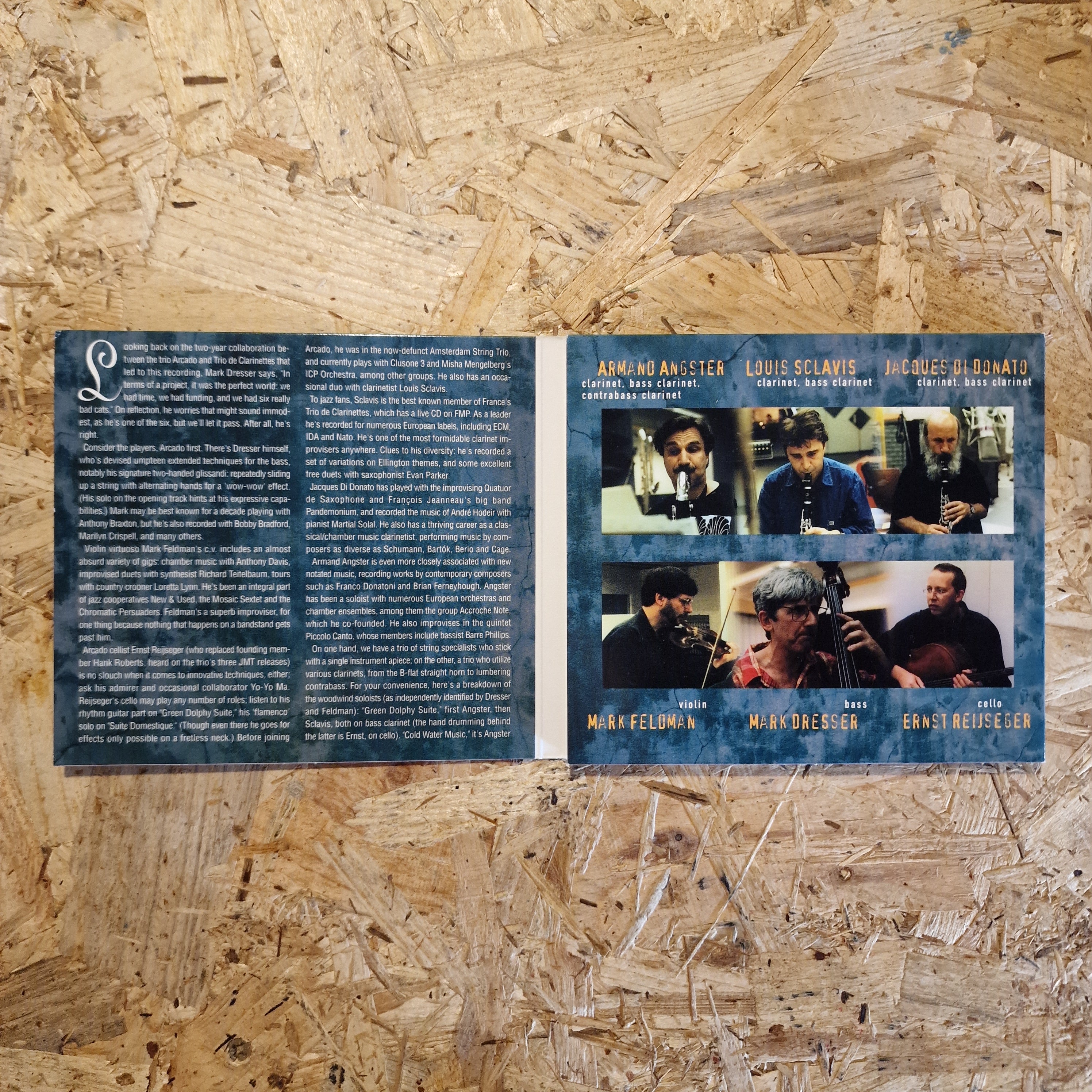 Double Trio : Trio De Clarinettes - Arcado String Trio – Green Dolphy Suite