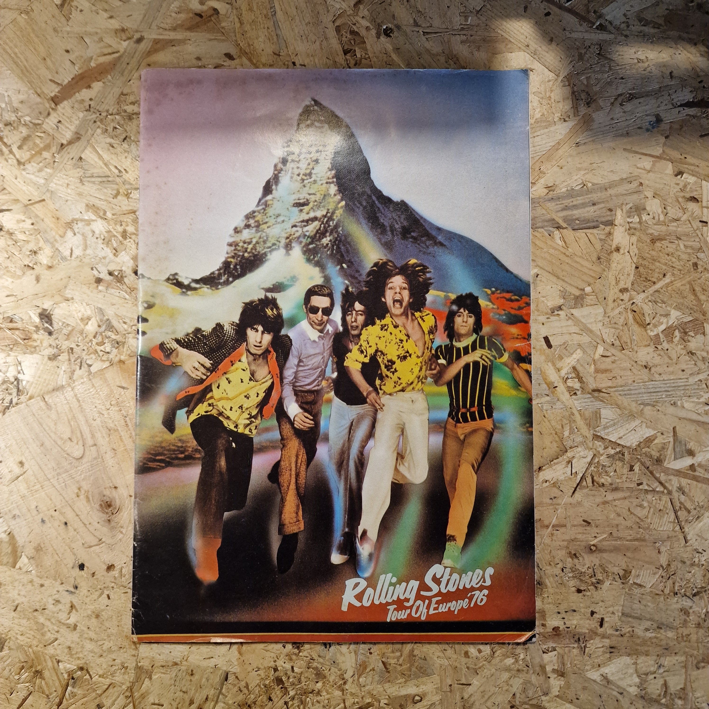 The Rolling Stones - Black and Blue Tour of Europe '76 Original Programme