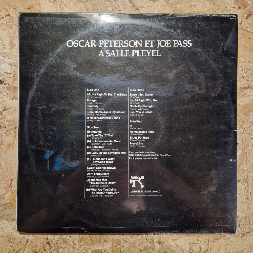 Oscar Peterson / Joe Pass – Oscar Peterson Et Joe Pass À Salle Pleyel