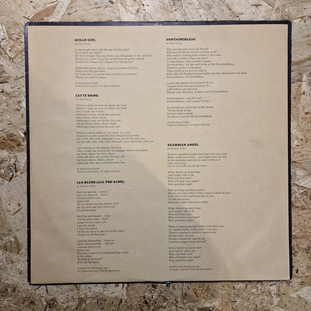 The Stills-Young Band – Long May You Run