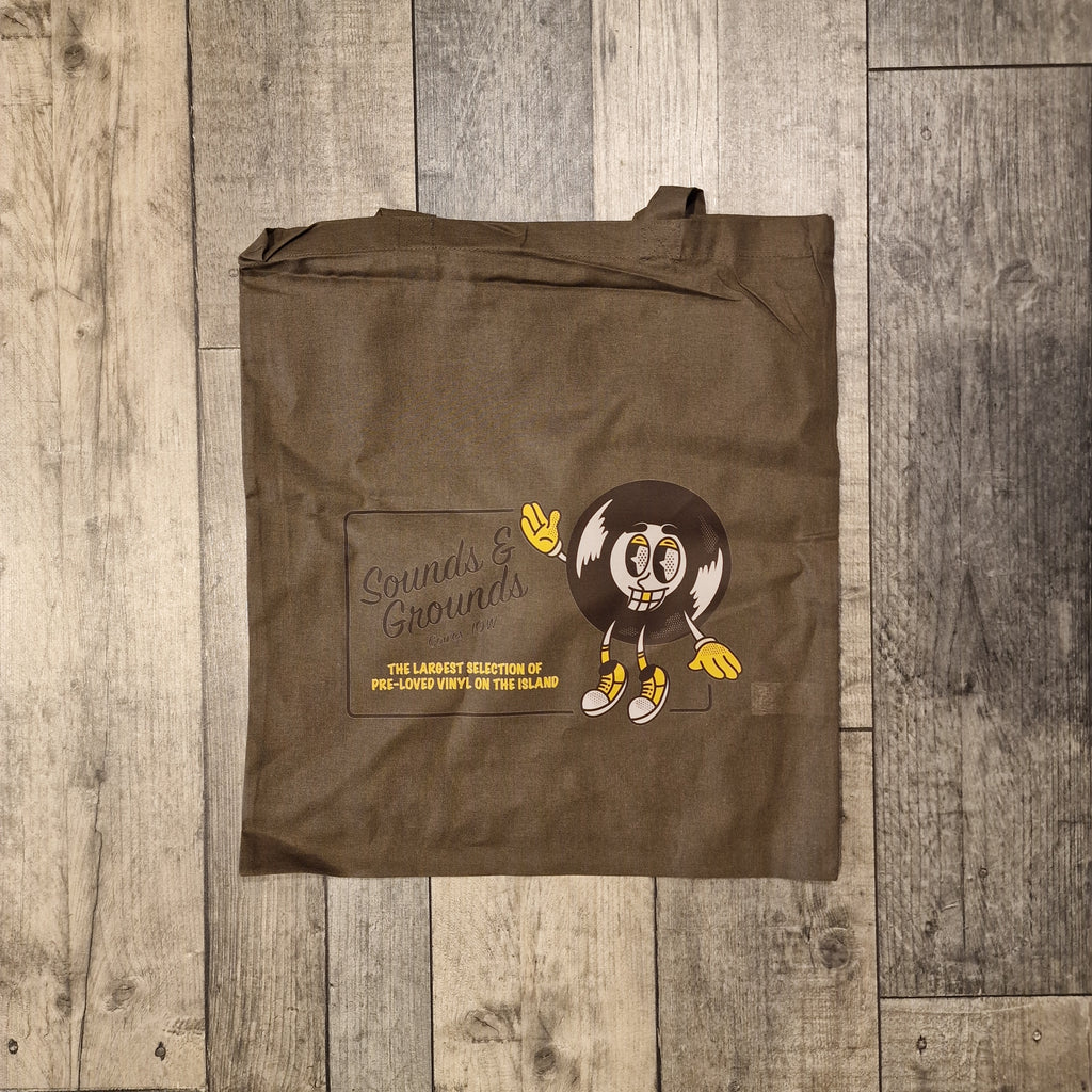 Vinyl Man Tote Bag