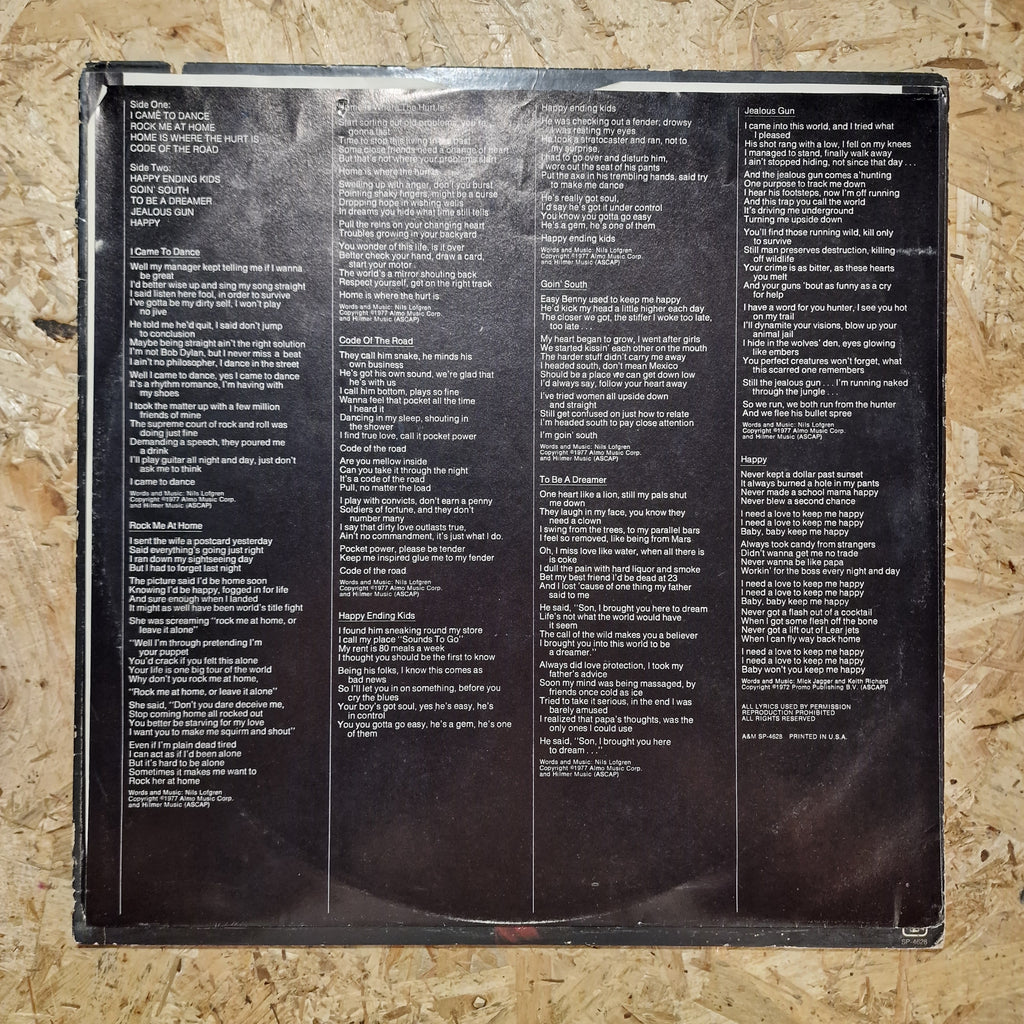 Nils Lofgren – I Came To Dance