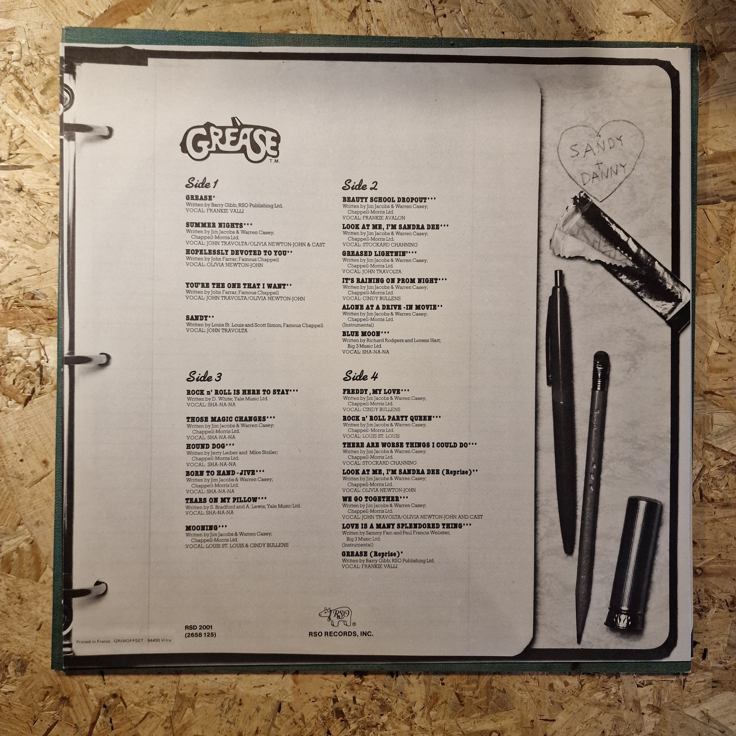 Grease (The Original Soundtrack From The Motion Picture)