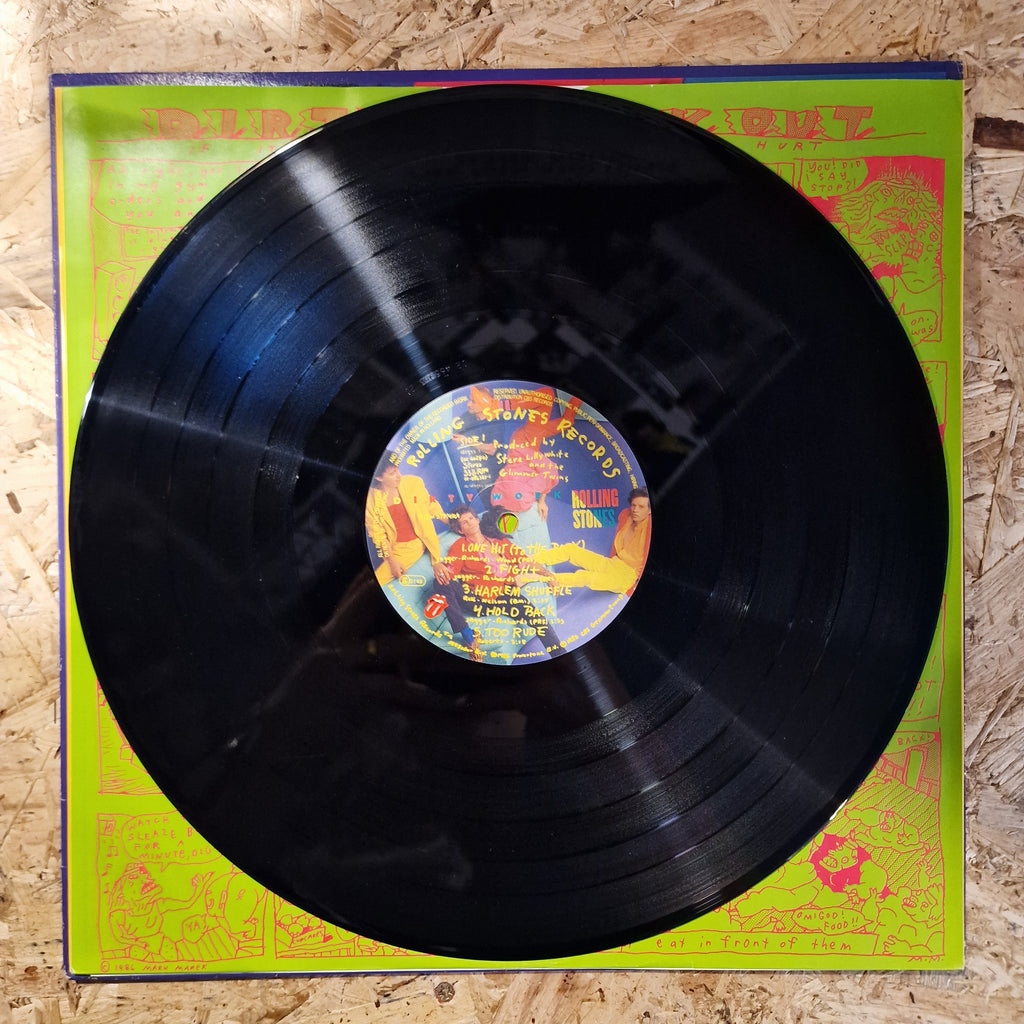 Rolling Stones – Dirty Work 1989 European Press