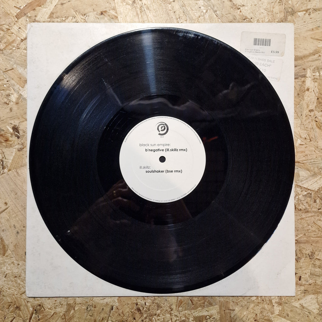 Black Sun Empire / Ill.Skillz – B'Negative (Ill.Skillz Remix) / Soulshaker (BSE Remix)