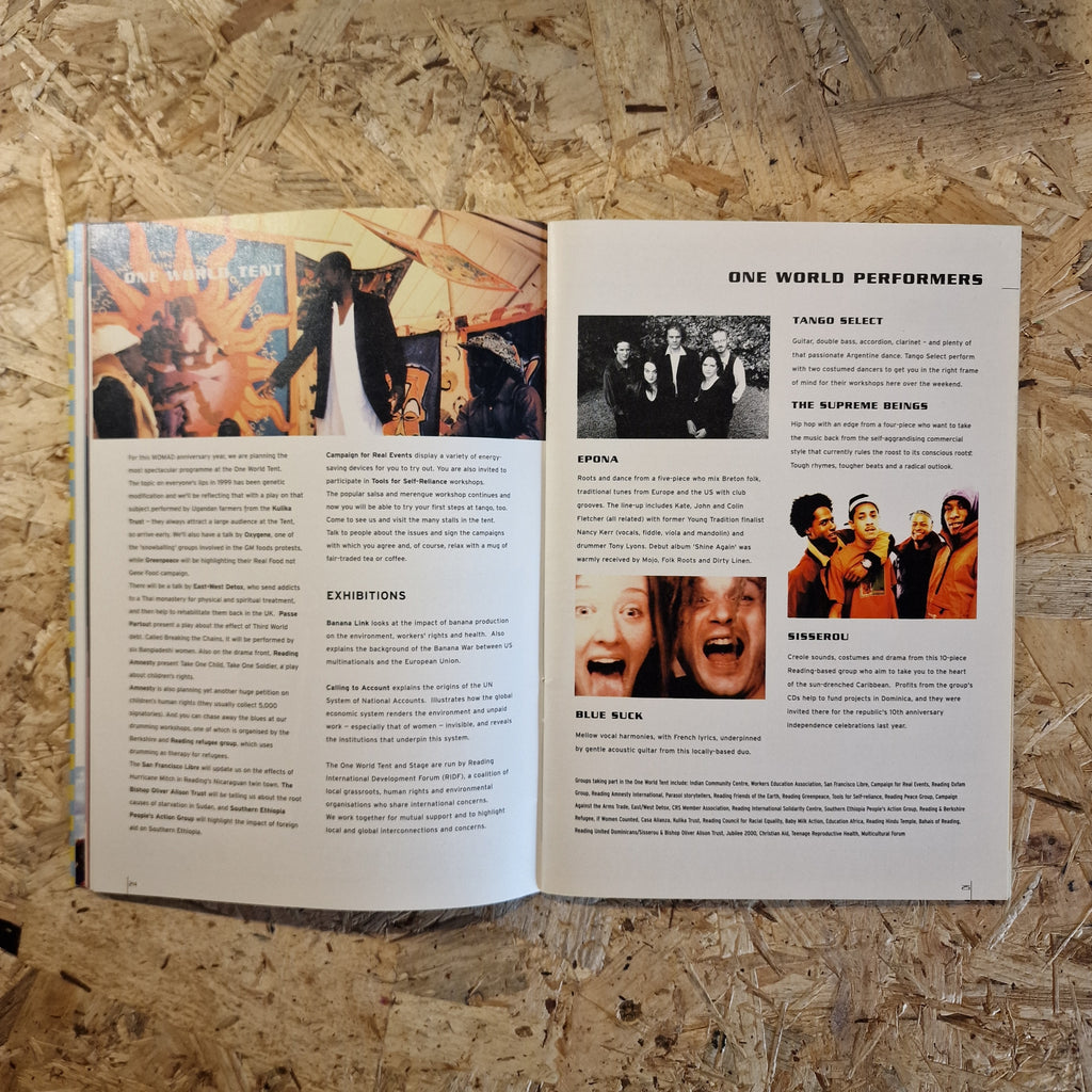 WOMAD Festival - Official Programme (1999)