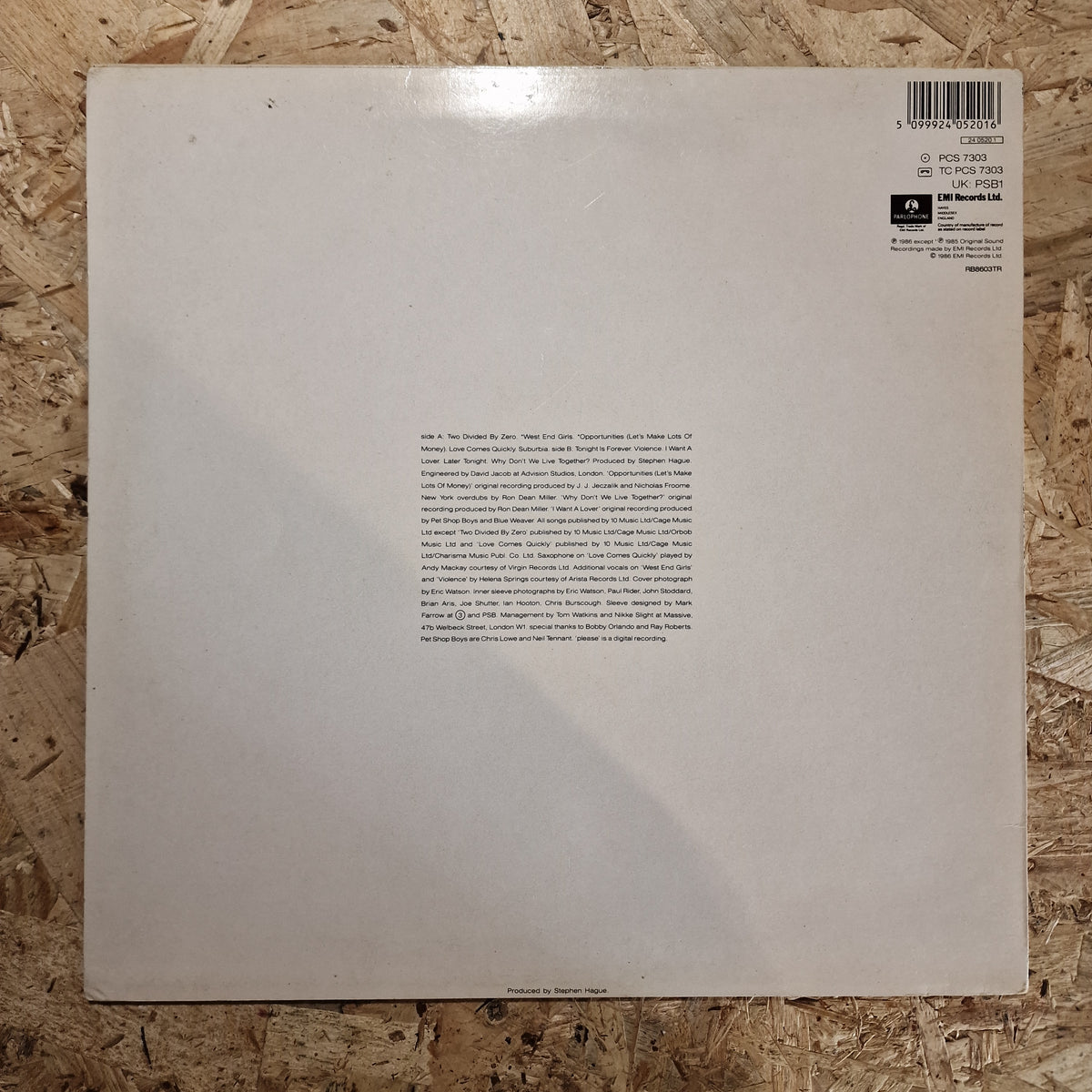 Pet Shop Boys – Please