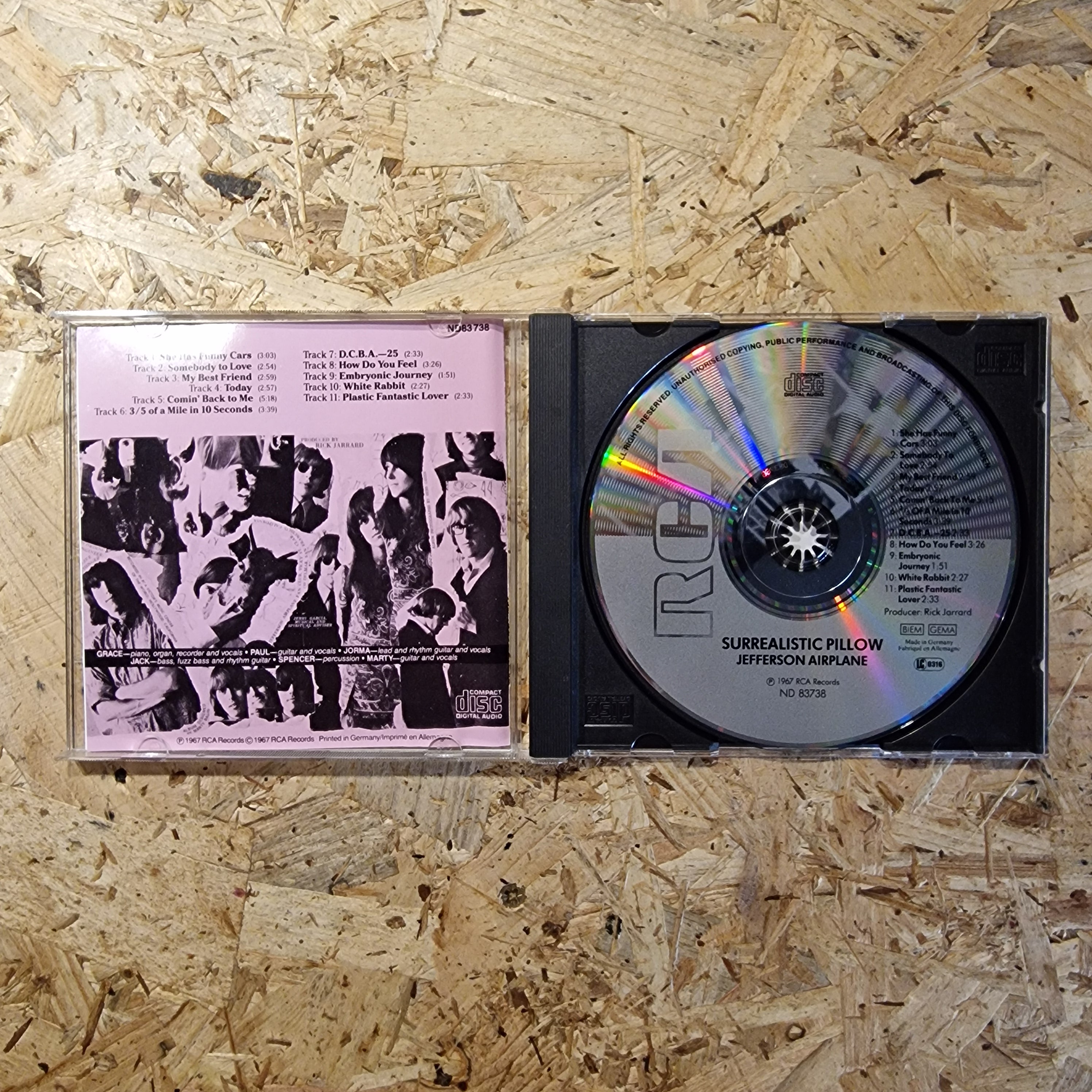 Jefferson Airplane ‎– Surrealistic Pillow