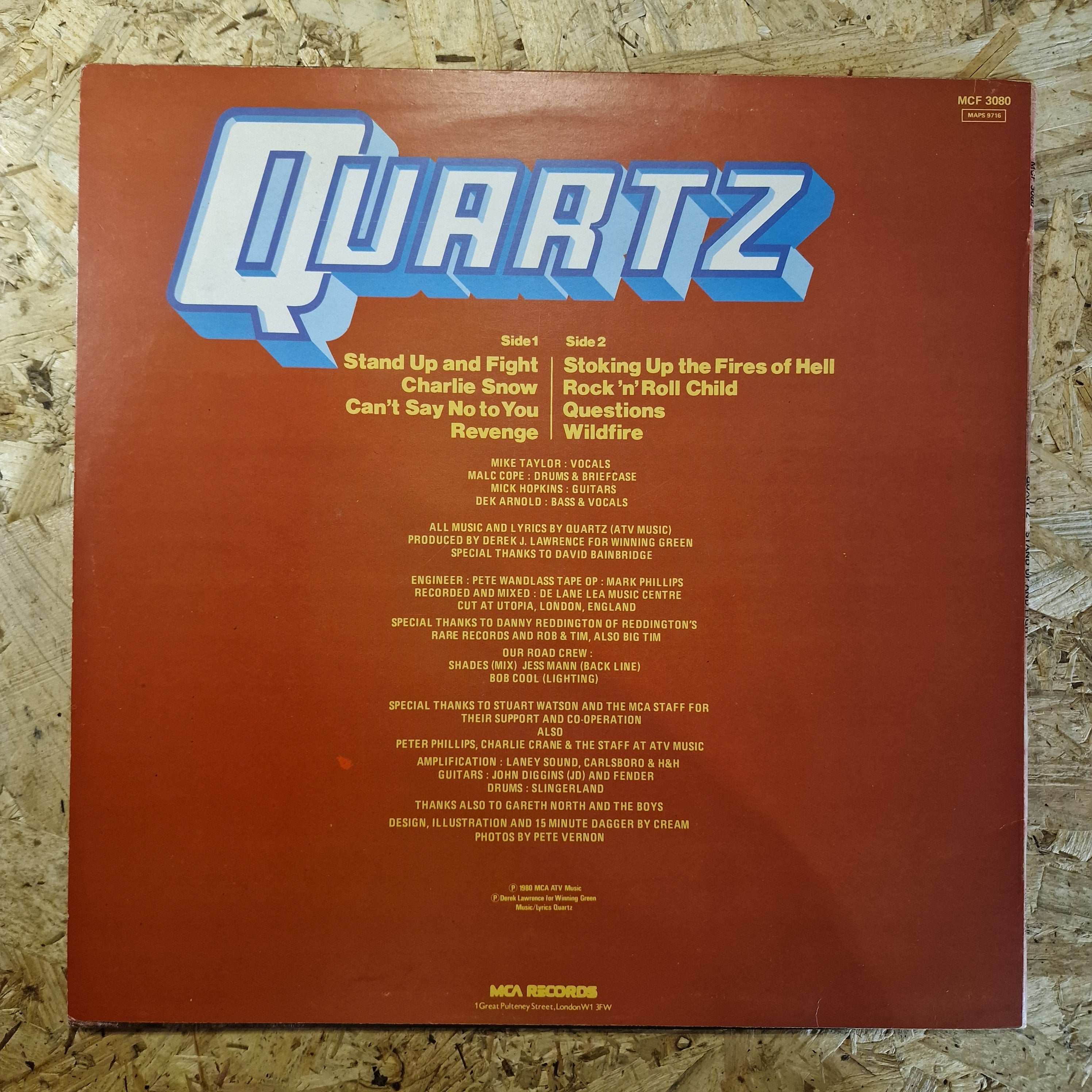Quartz – Stand Up And Fight