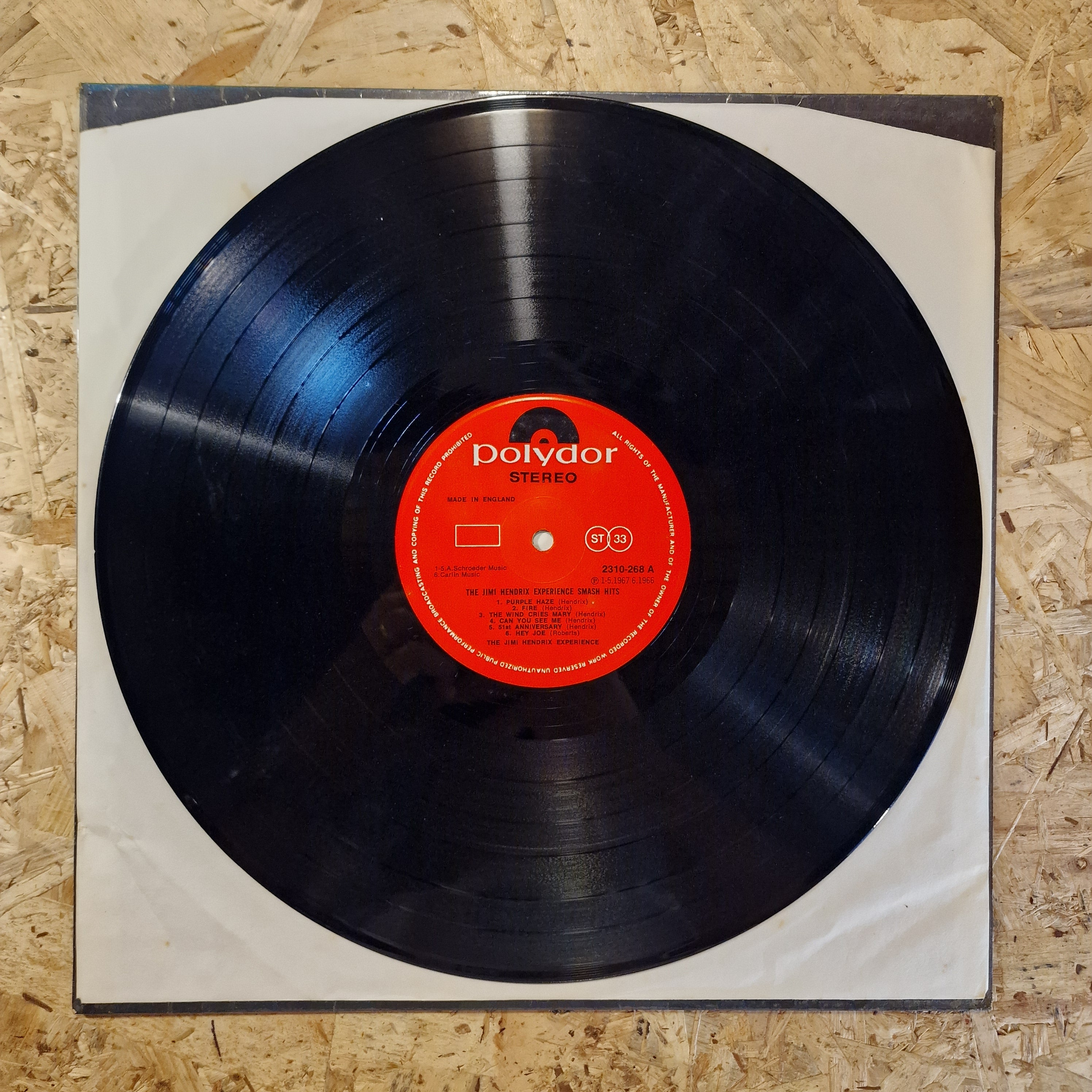 Jimi Hendrix Experience – Smash Hits