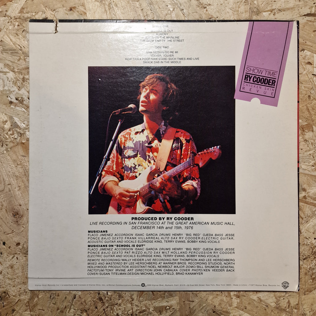 Ry Cooder – Show Time