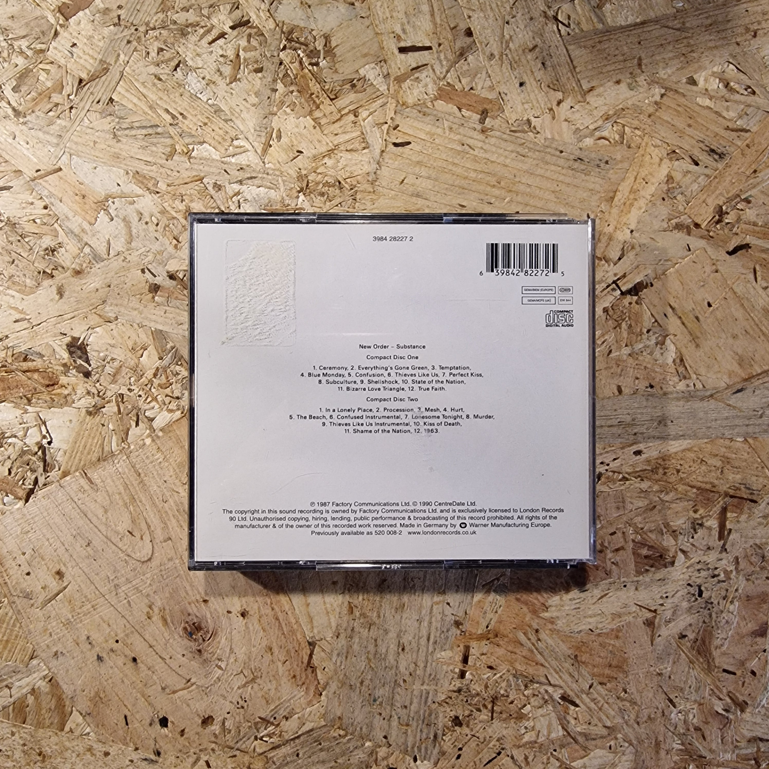 New Order – Substance