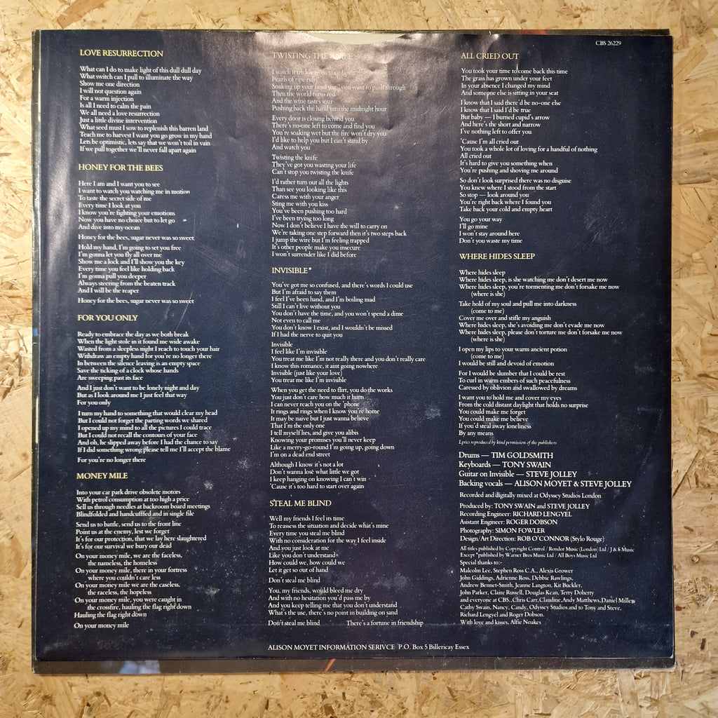 Alison Moyet – Alf