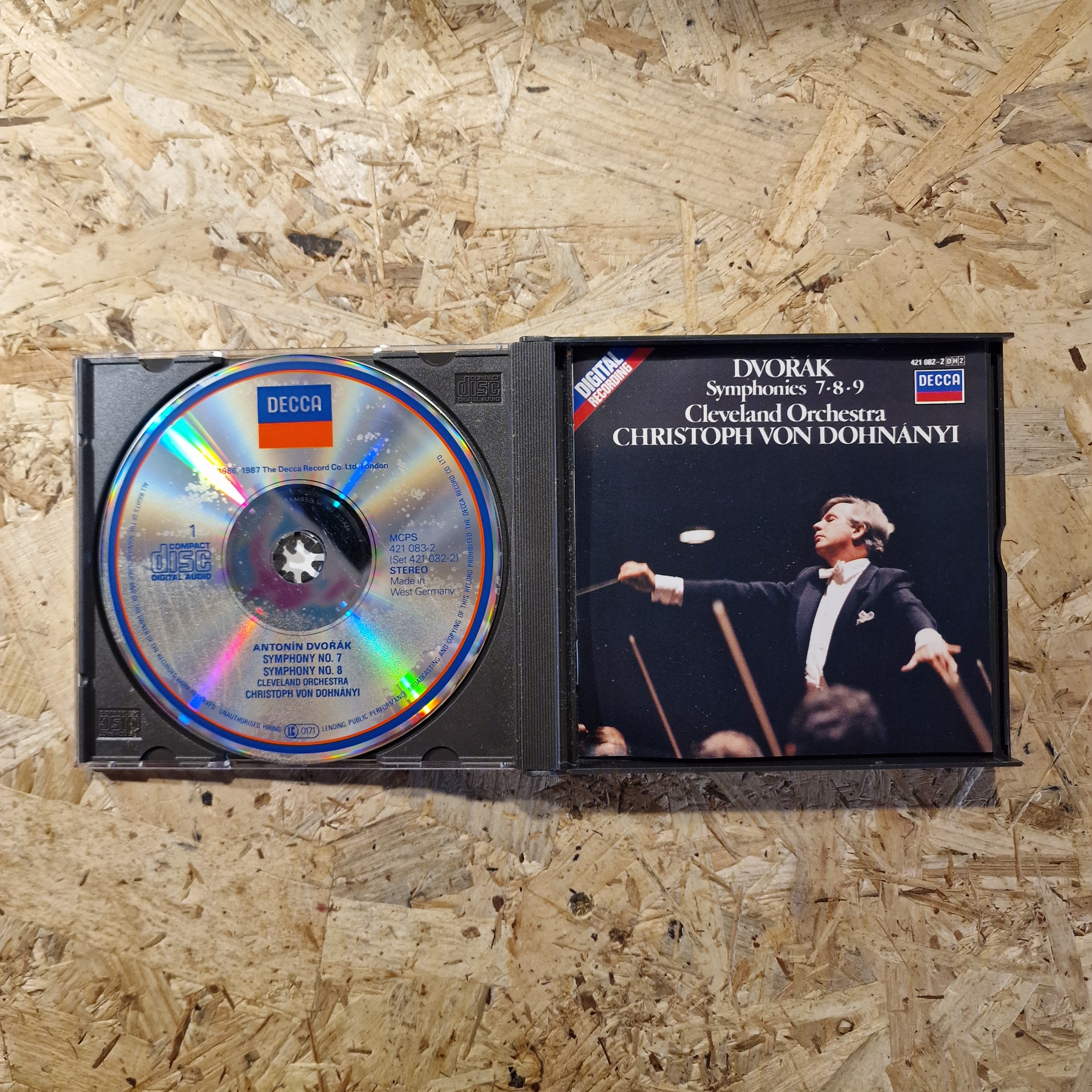 Dvořák, Cleveland Orchestra, Christoph von Dohnányi – Symphonies 7 - 8 - 9