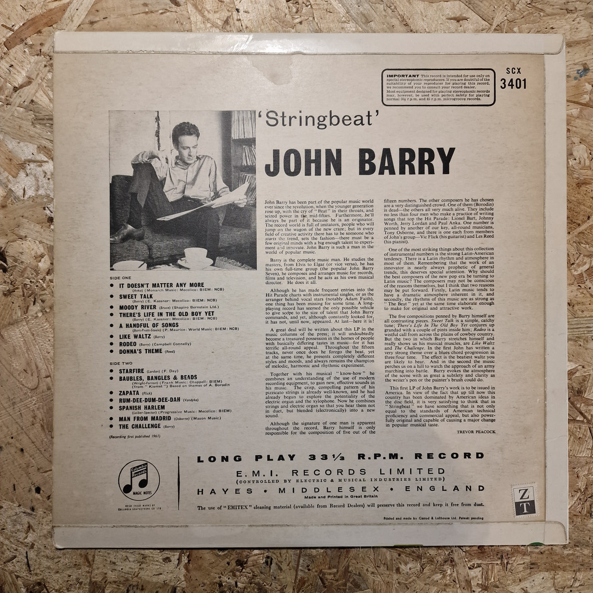 John Barry – Stringbeat