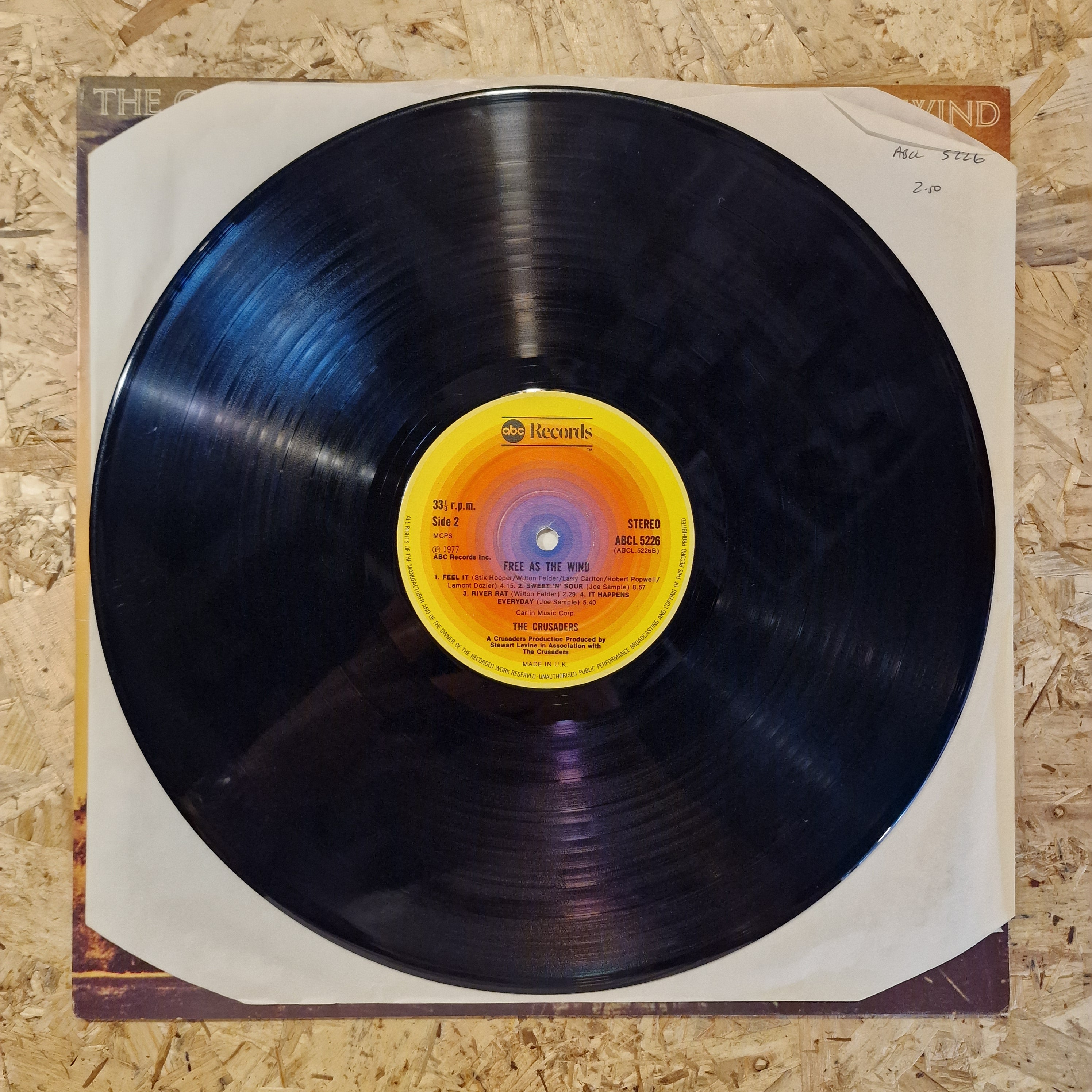 The Crusaders – Free As The Wind
