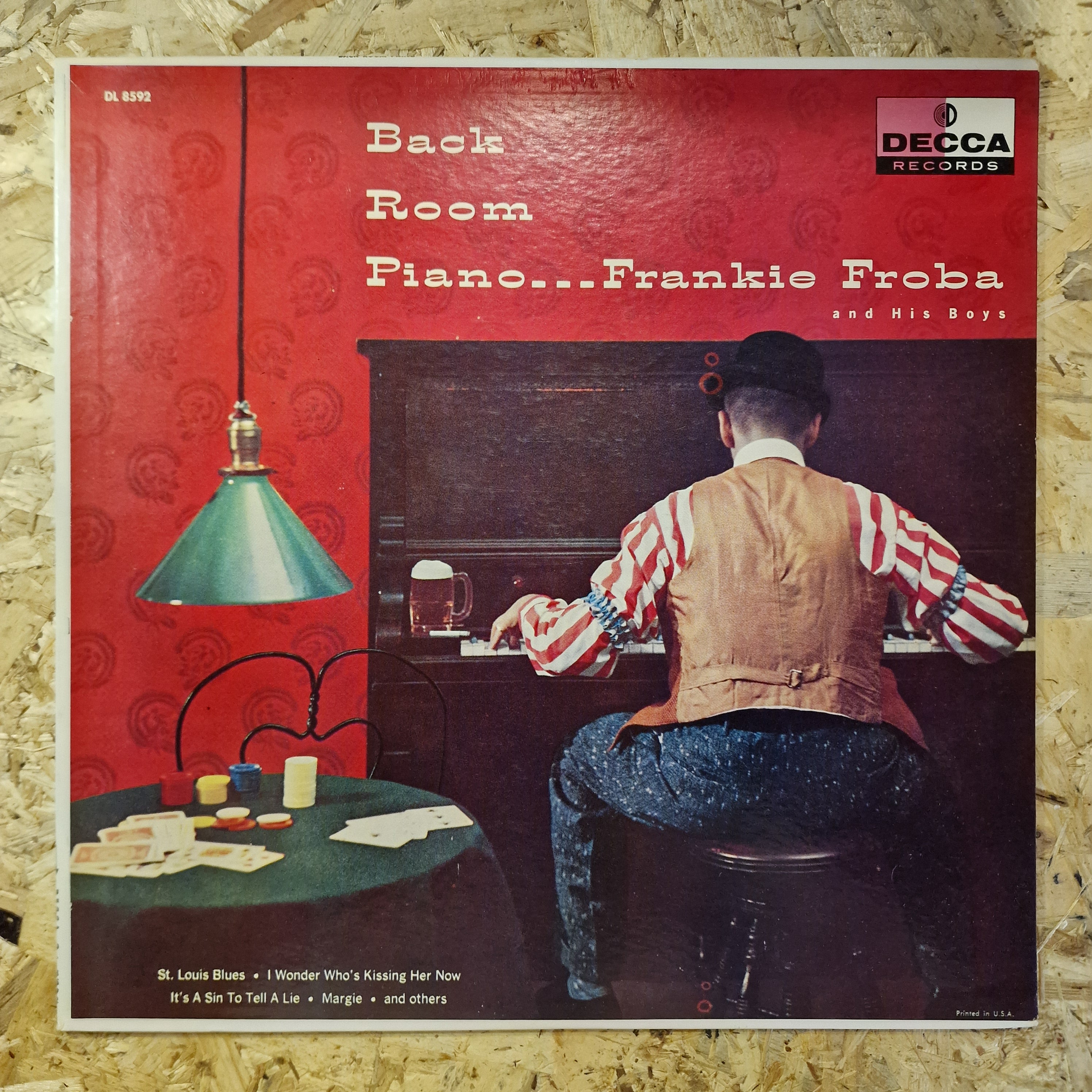 Frankie Froba And His Boys – Back Room Piano