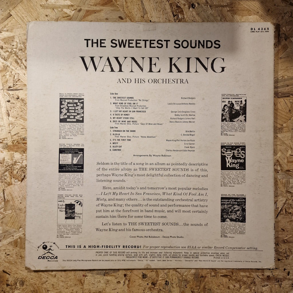 Wayne King And His Orchestra – The Sweetest Sounds