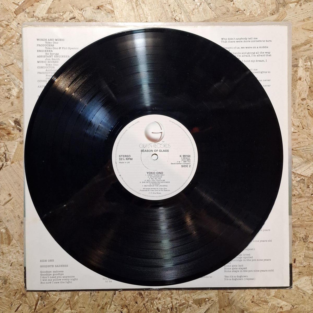 Yoko Ono – Season Of Glass