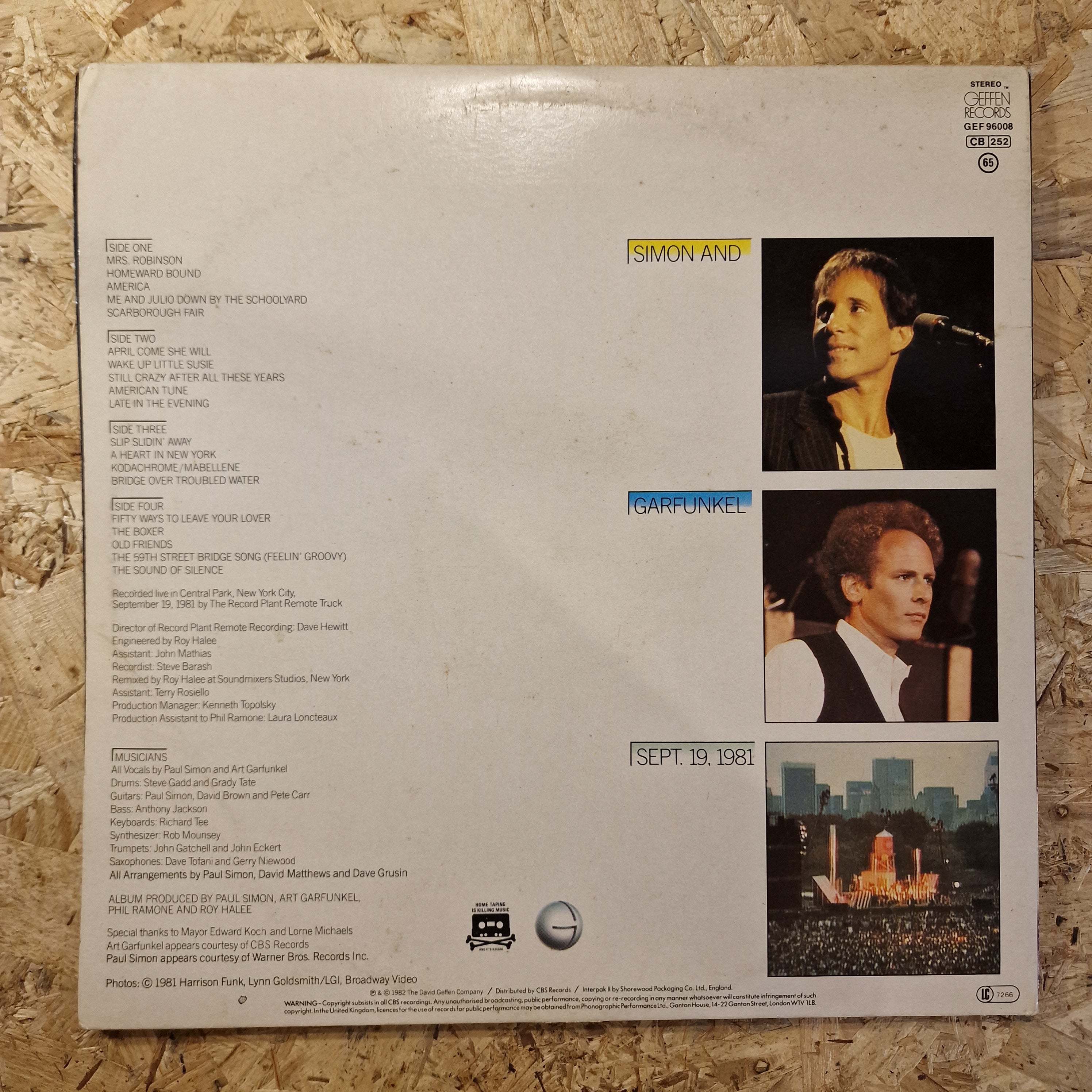 Simon & Garfunkel – The Concert In Central Park
