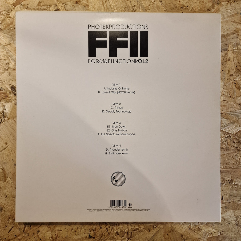 Photek Productions – Form & Function Vol 2
