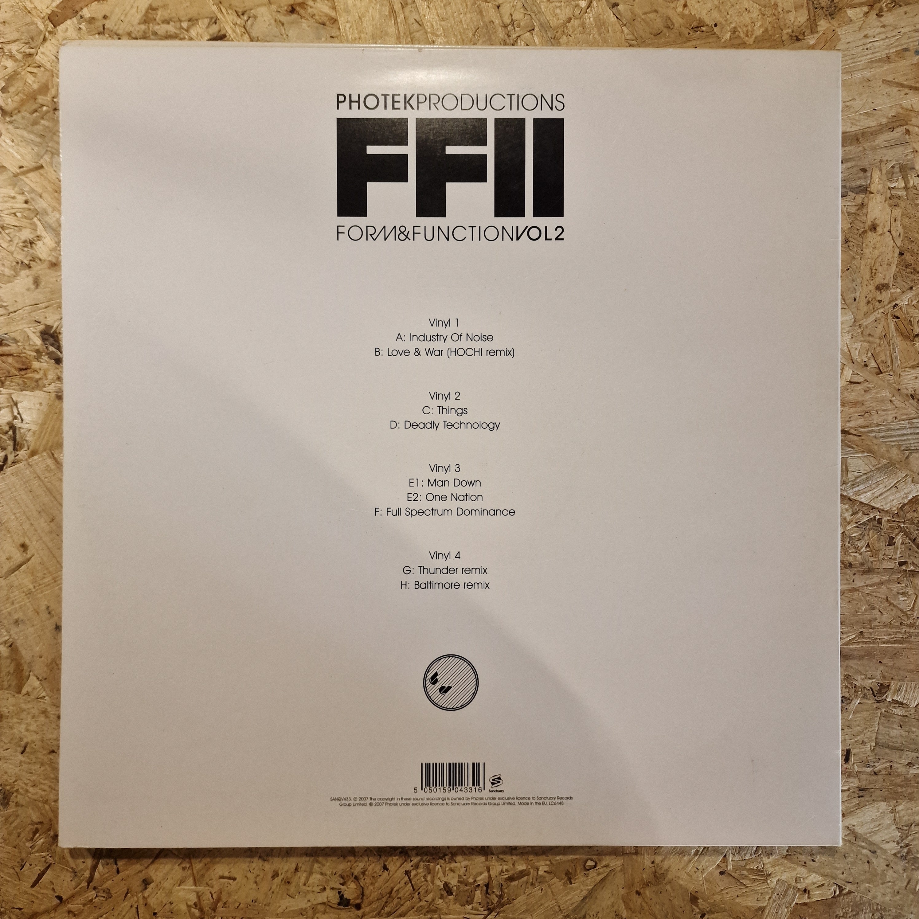 Photek Productions – Form & Function Vol 2