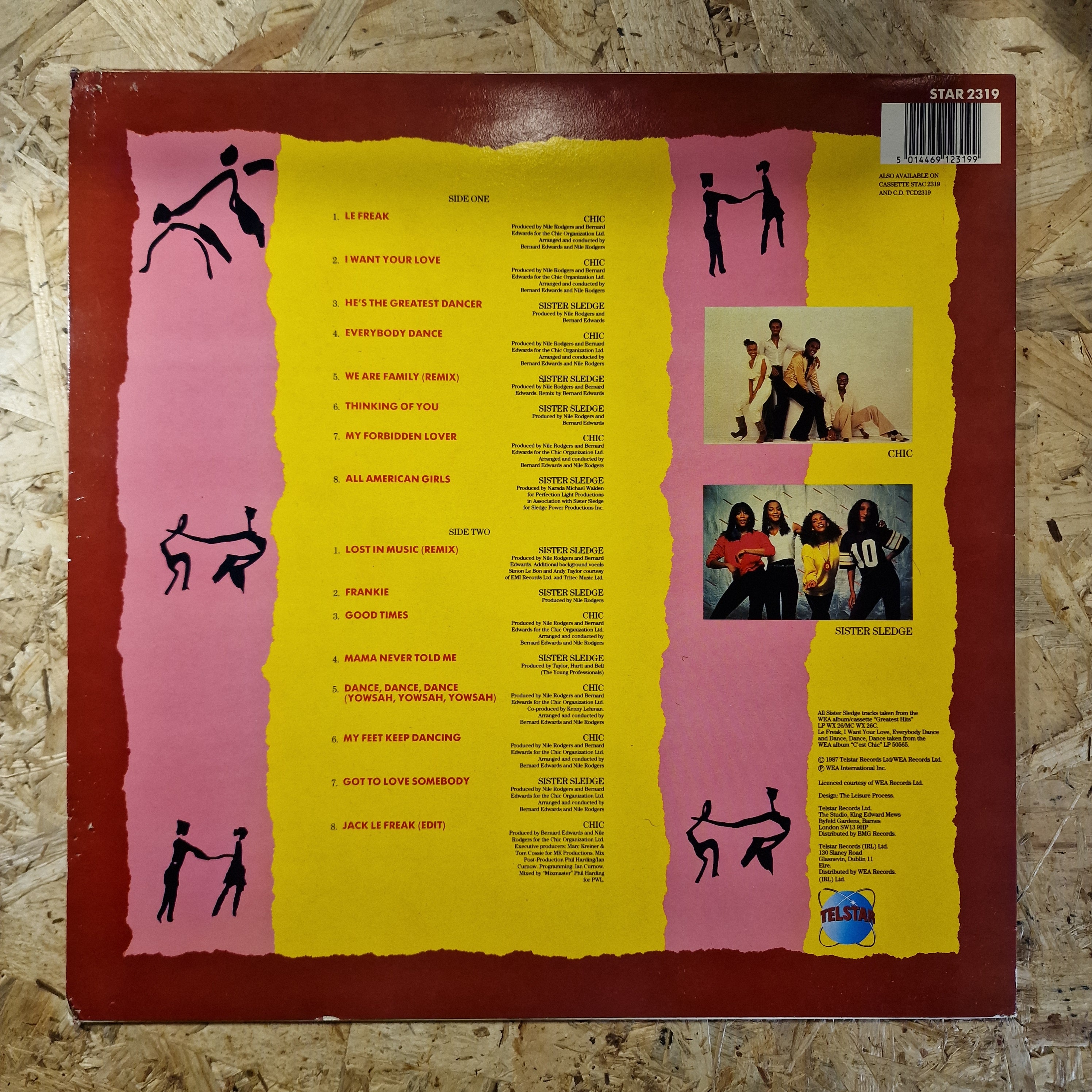 Chic And Sister Sledge – Freak Out - The Greatest Hits Of Chic And Sister Sledge