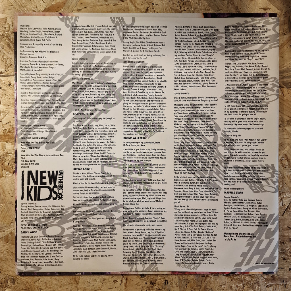 New Kids On The Block ‎– Step By Step