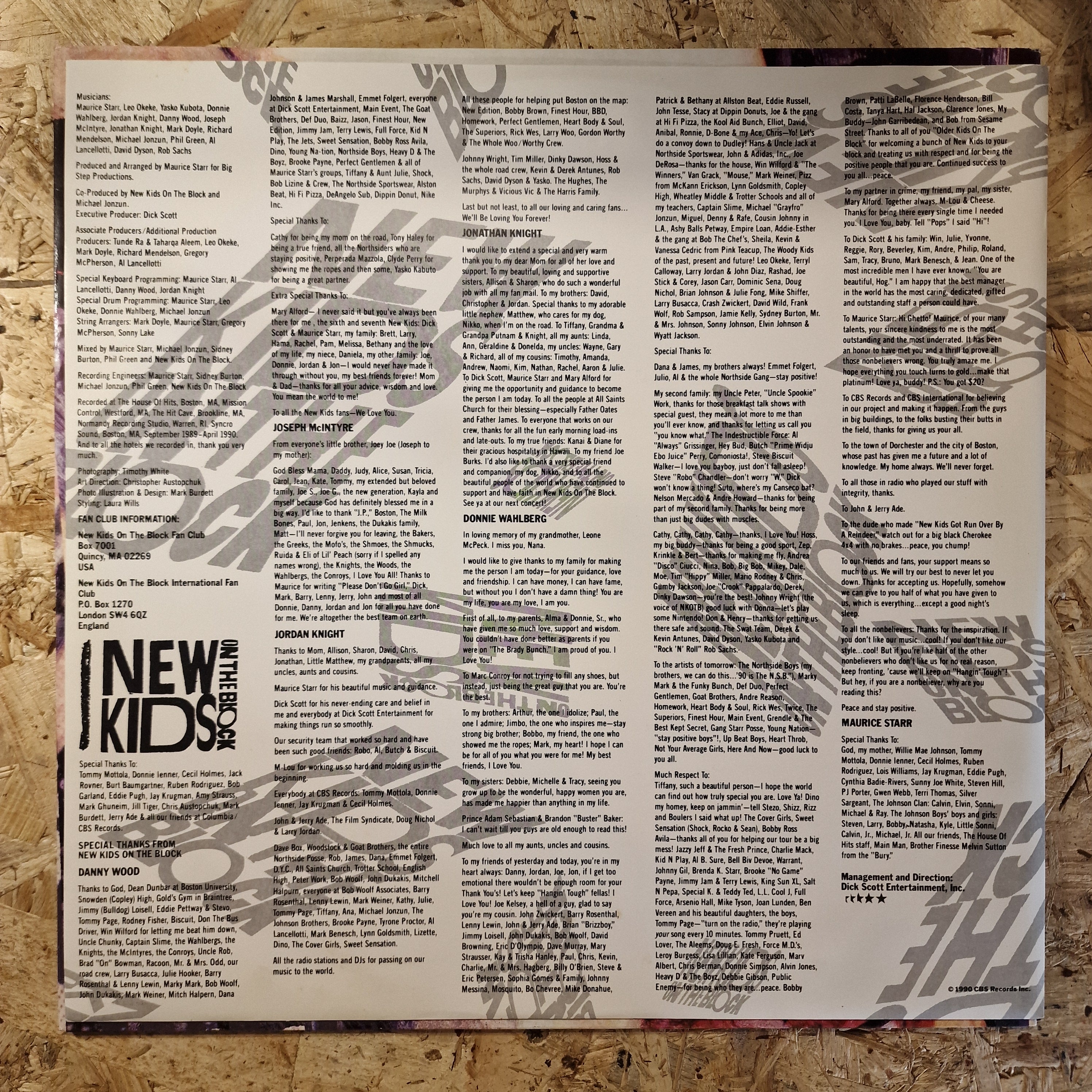 New Kids On The Block ‎– Step By Step