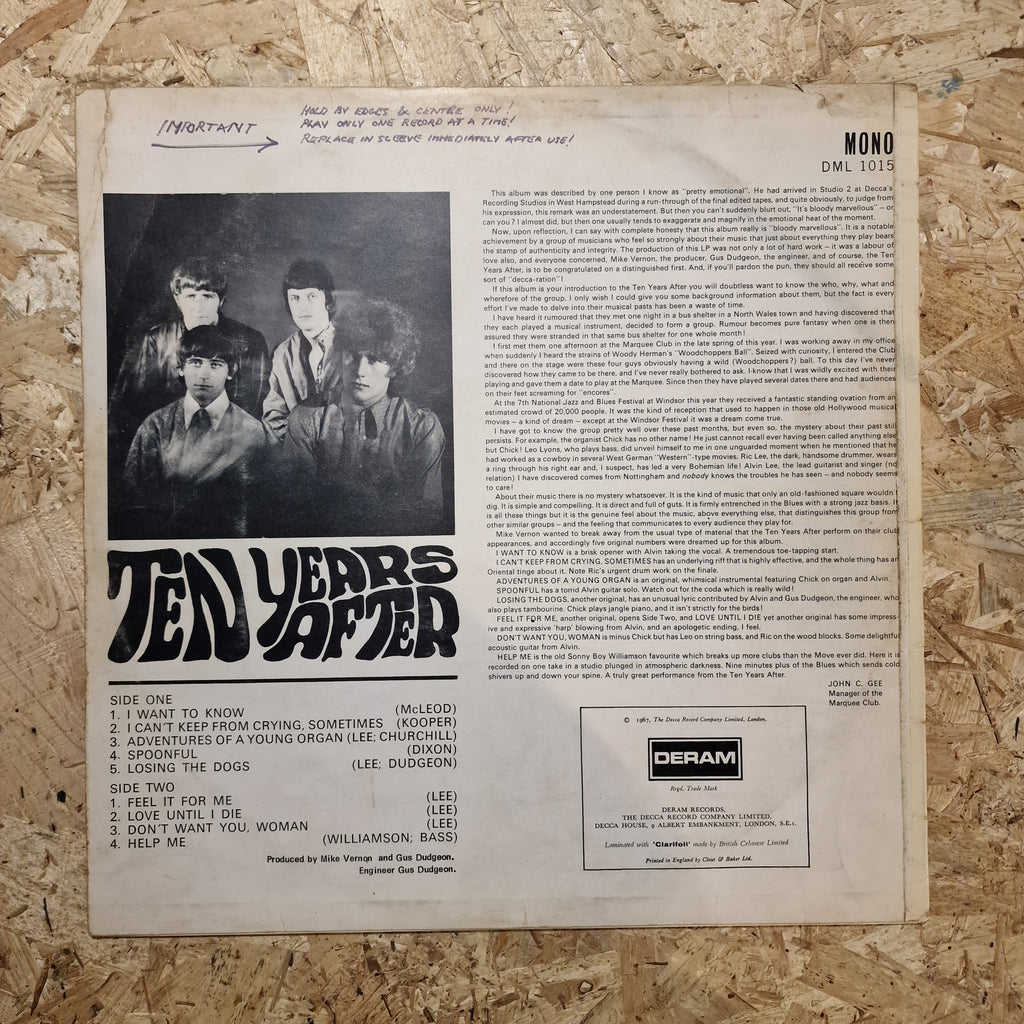 Ten Years After – Ten Years After