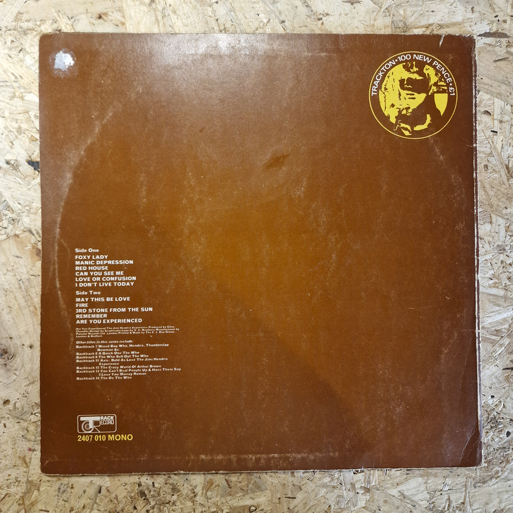 The Jimi Hendrix Experience – Are You Experienced - Backtrack 10