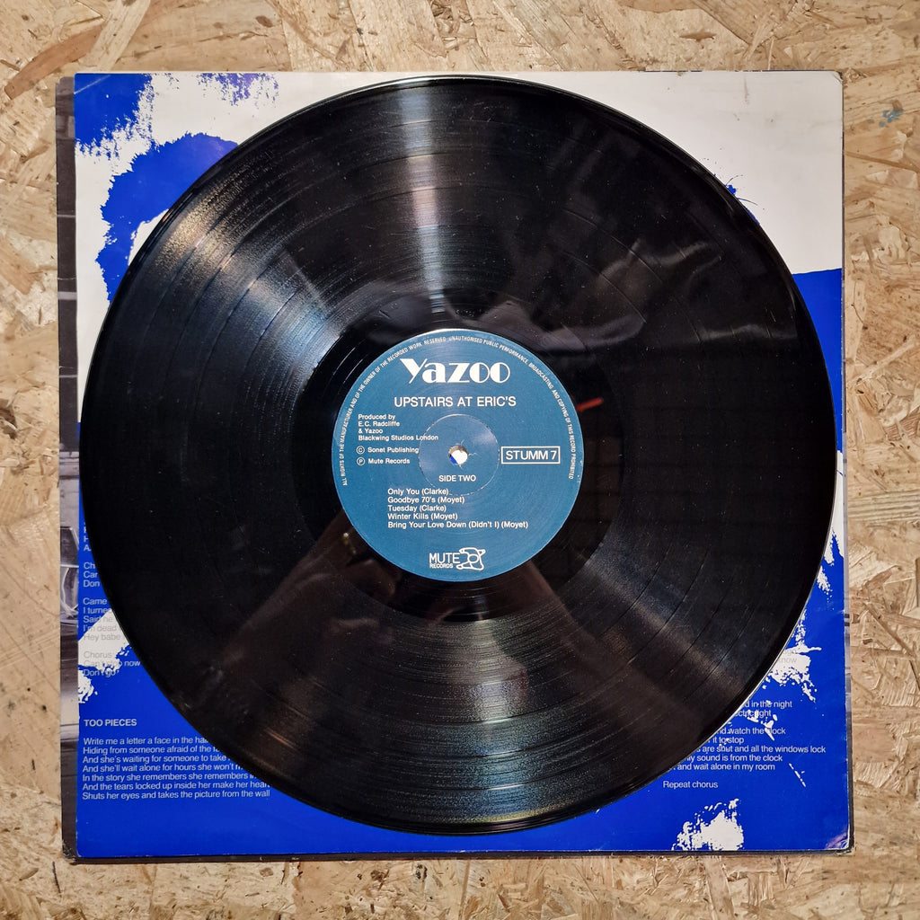 Yazoo – Upstairs At Eric's