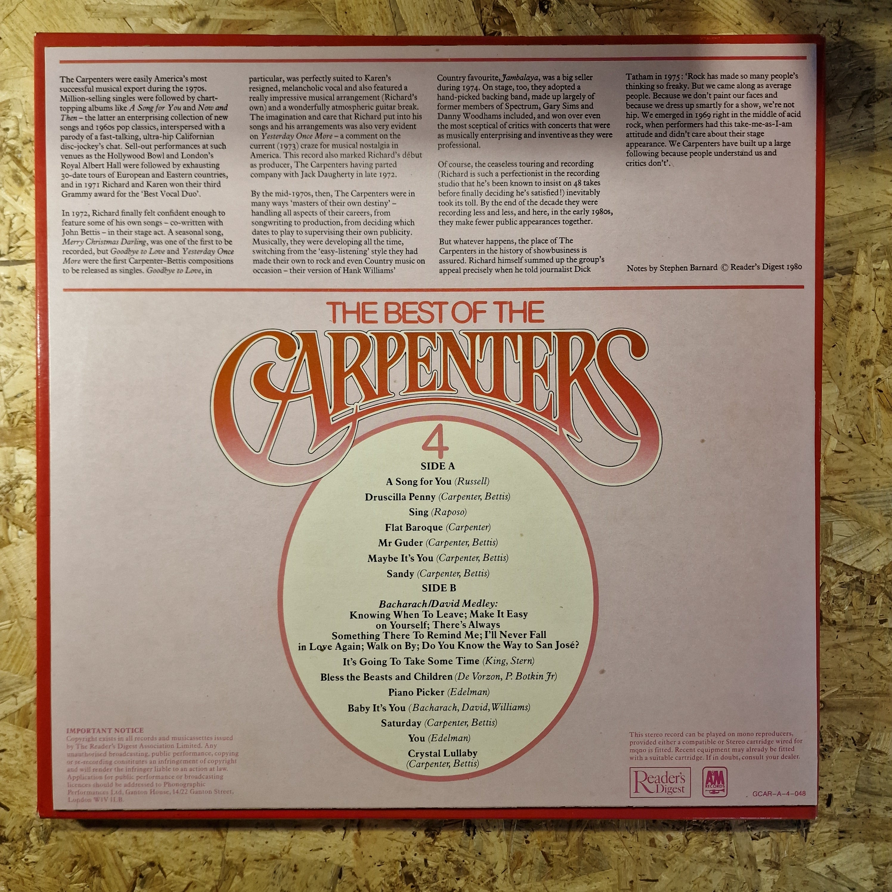 Carpenters – The Best Of The Carpenters
