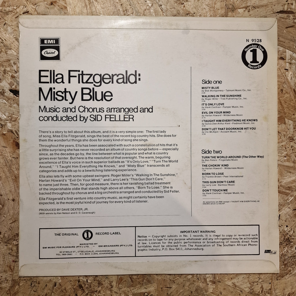 Ella Fitzgerald – Misty Blue