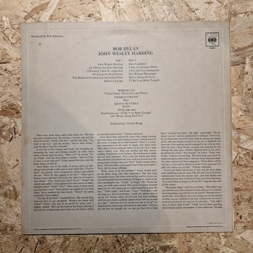 Bob Dylan – John Wesley Harding